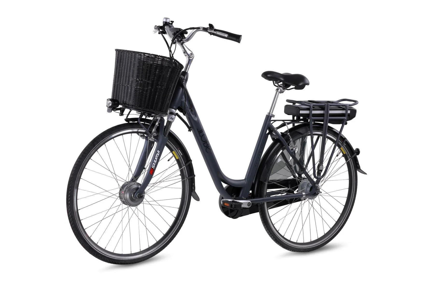 Unisex City E-Bike, 28 Zoll, Rahmenhöhe 50 cm, 7-Gang Nabenschaltung, Grey Motion 3.0 13Ah - 10