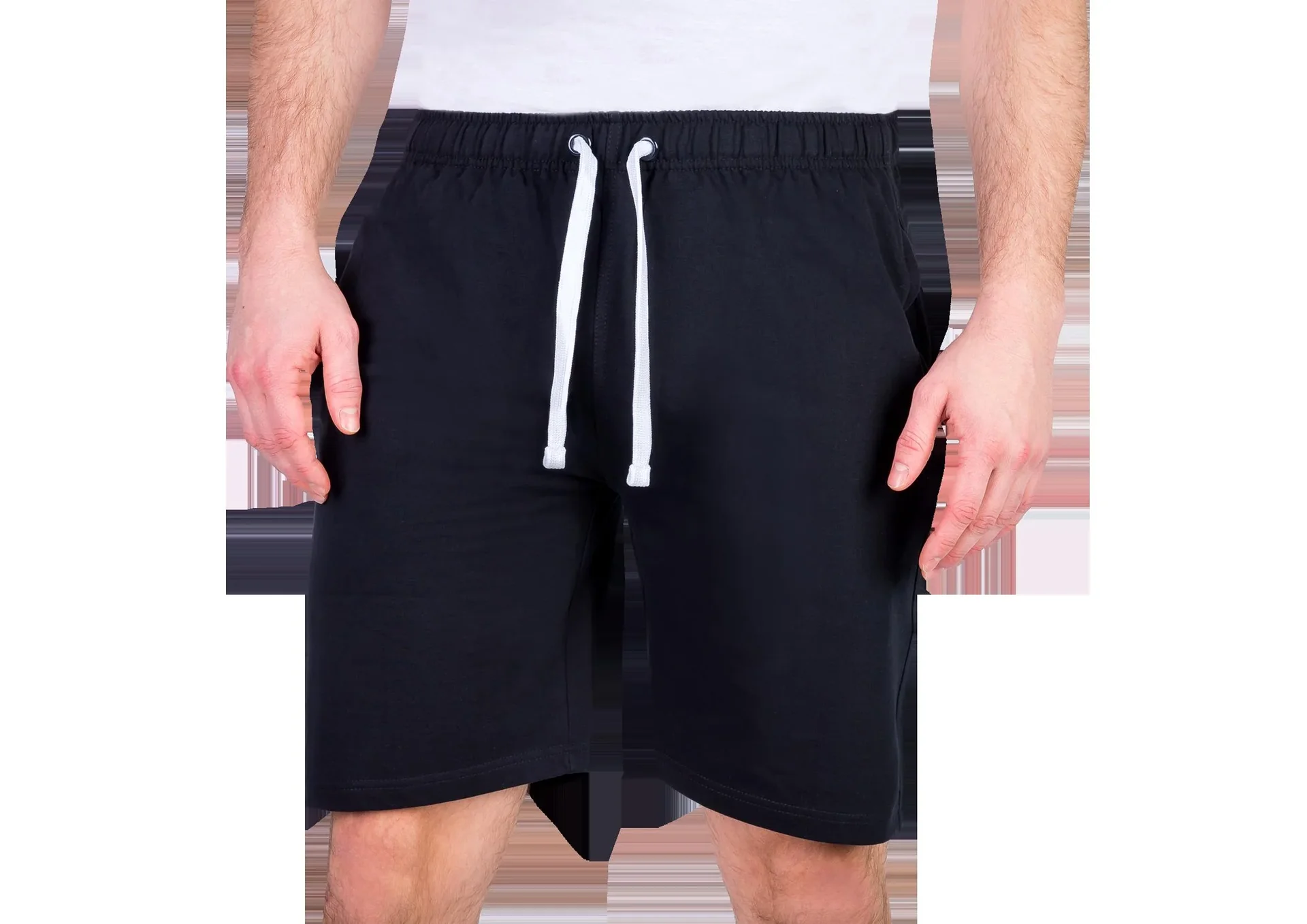 Shorts aus Baumwolljersey, Farbe schwarz, Gr.M - 2