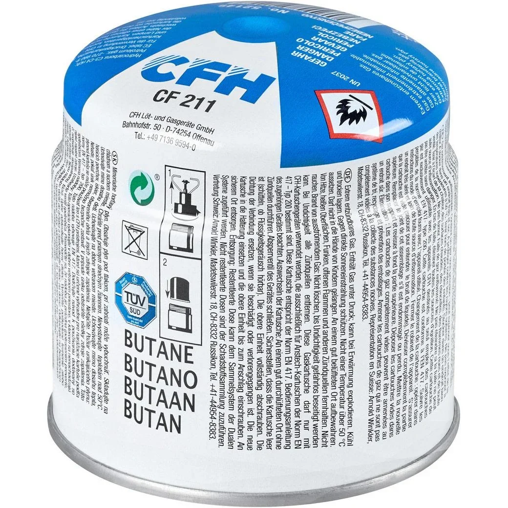 Lötbrenner LM 2000 Leistungsstark, ideal für Weich- und Hartlöten bis 1750°C mit 3 Gaskartuschen - 1