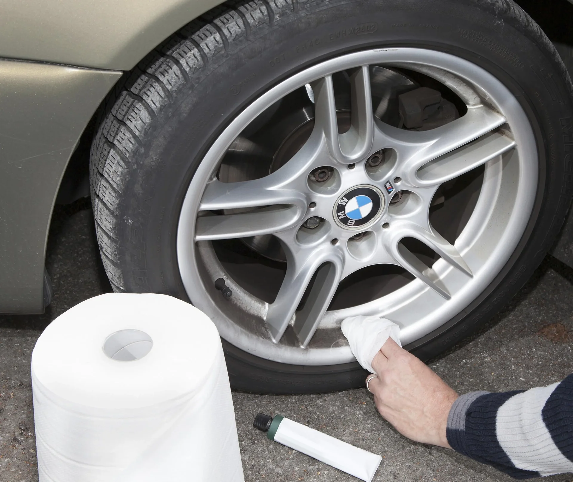 Putzrolle "Home & Hobby", weiß, 2-lagig, 500 Blatt - 3