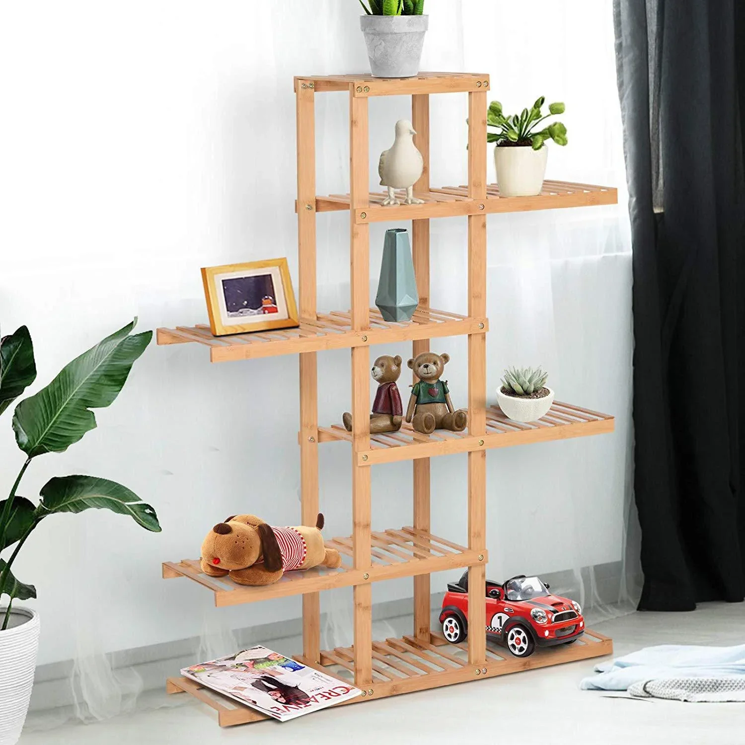 Blumenregal mit 6 Ebenen - 0