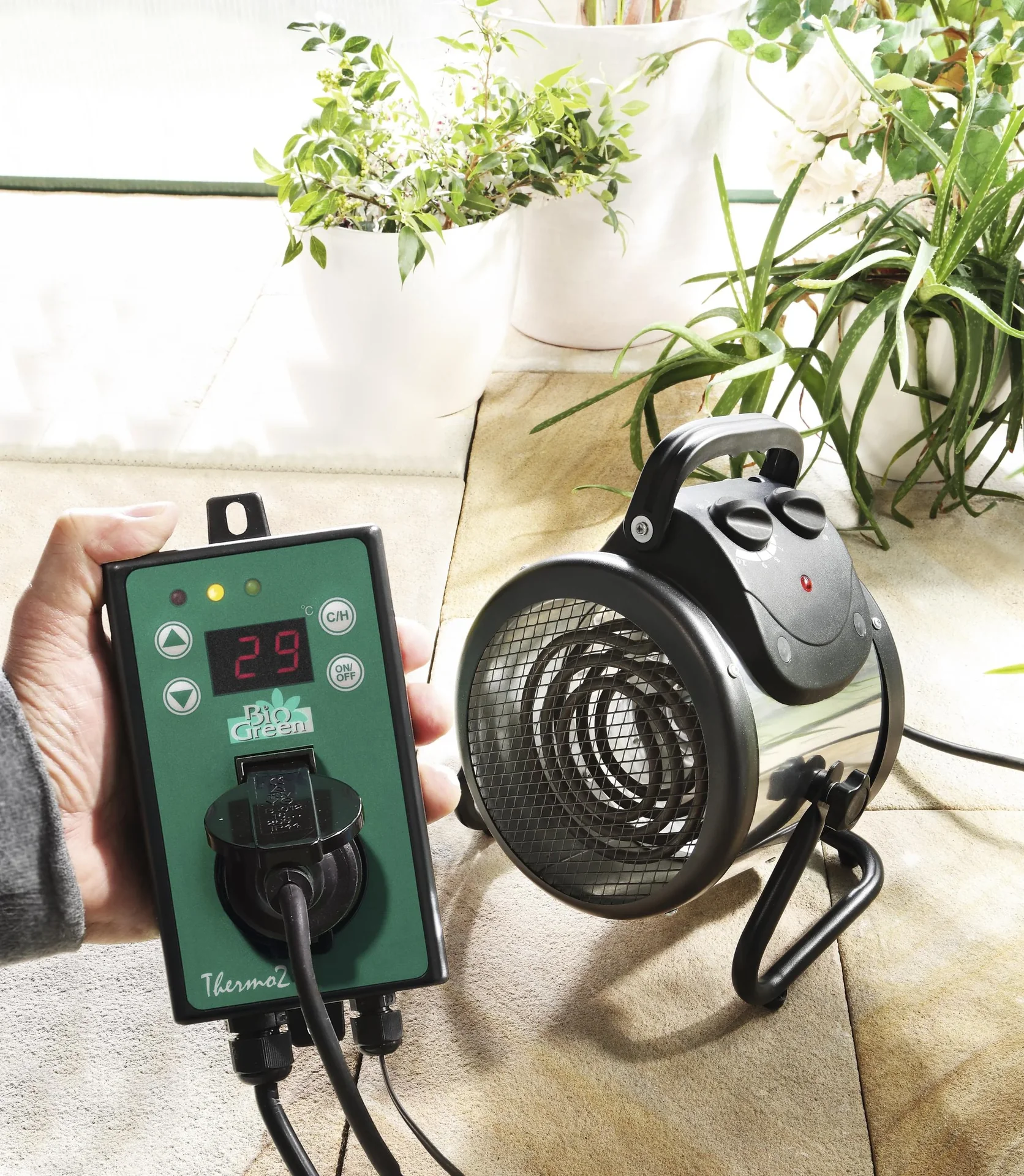 Elektrogebläseheizung Palma für Gewächshäuser und Feuchträume - 6