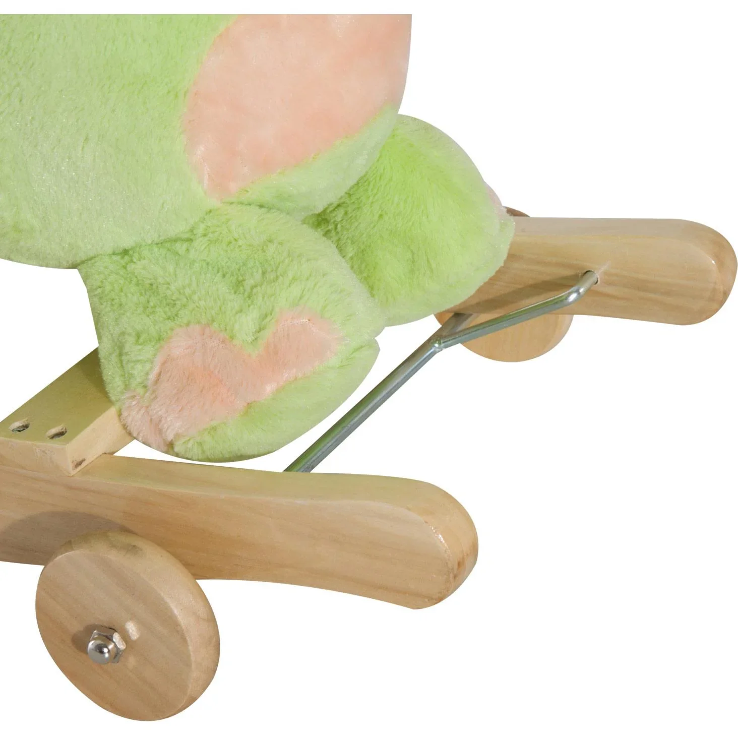 Schaukeltier Drache mit Rollen Musik - 1