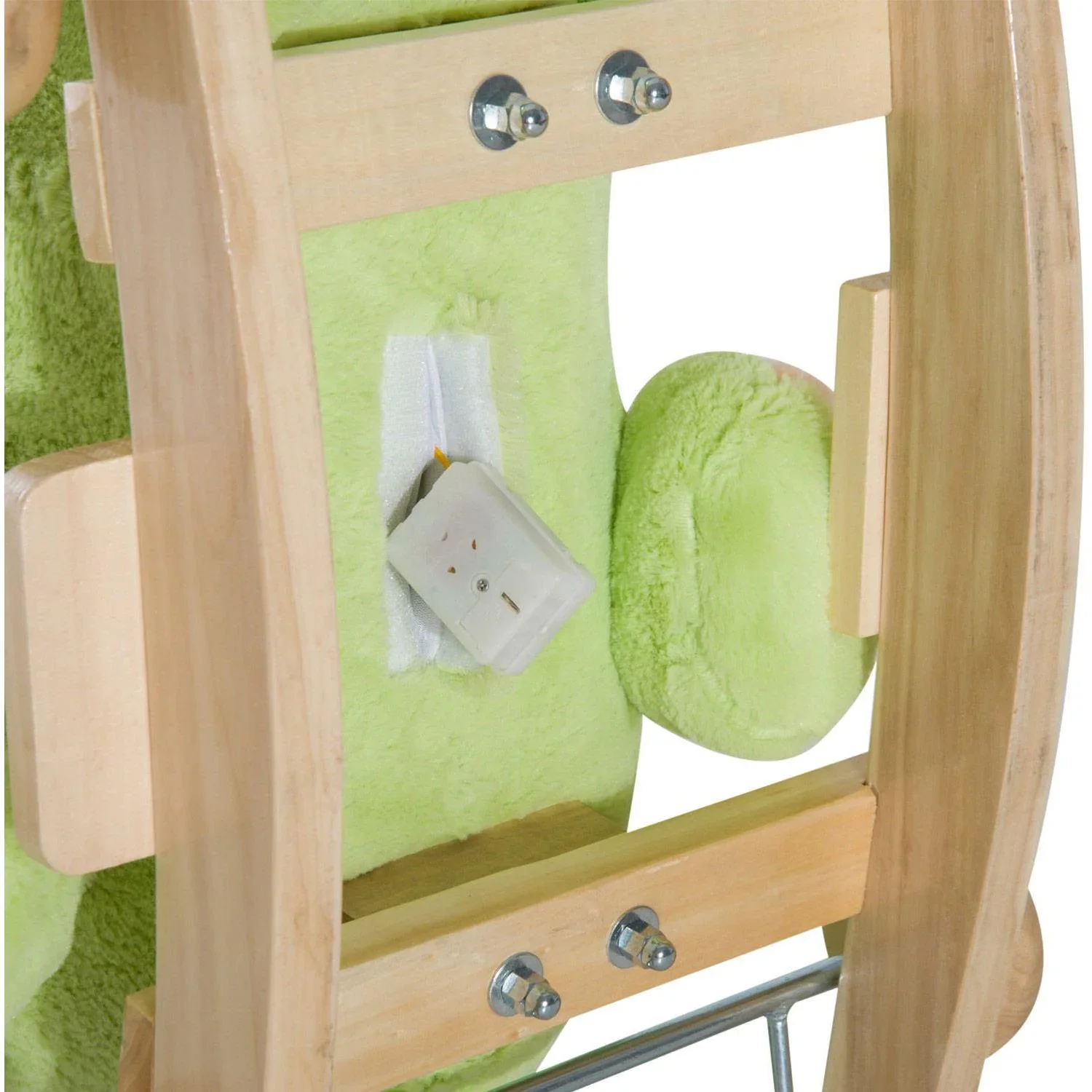 Schaukeltier Drache mit Rollen Musik - 7