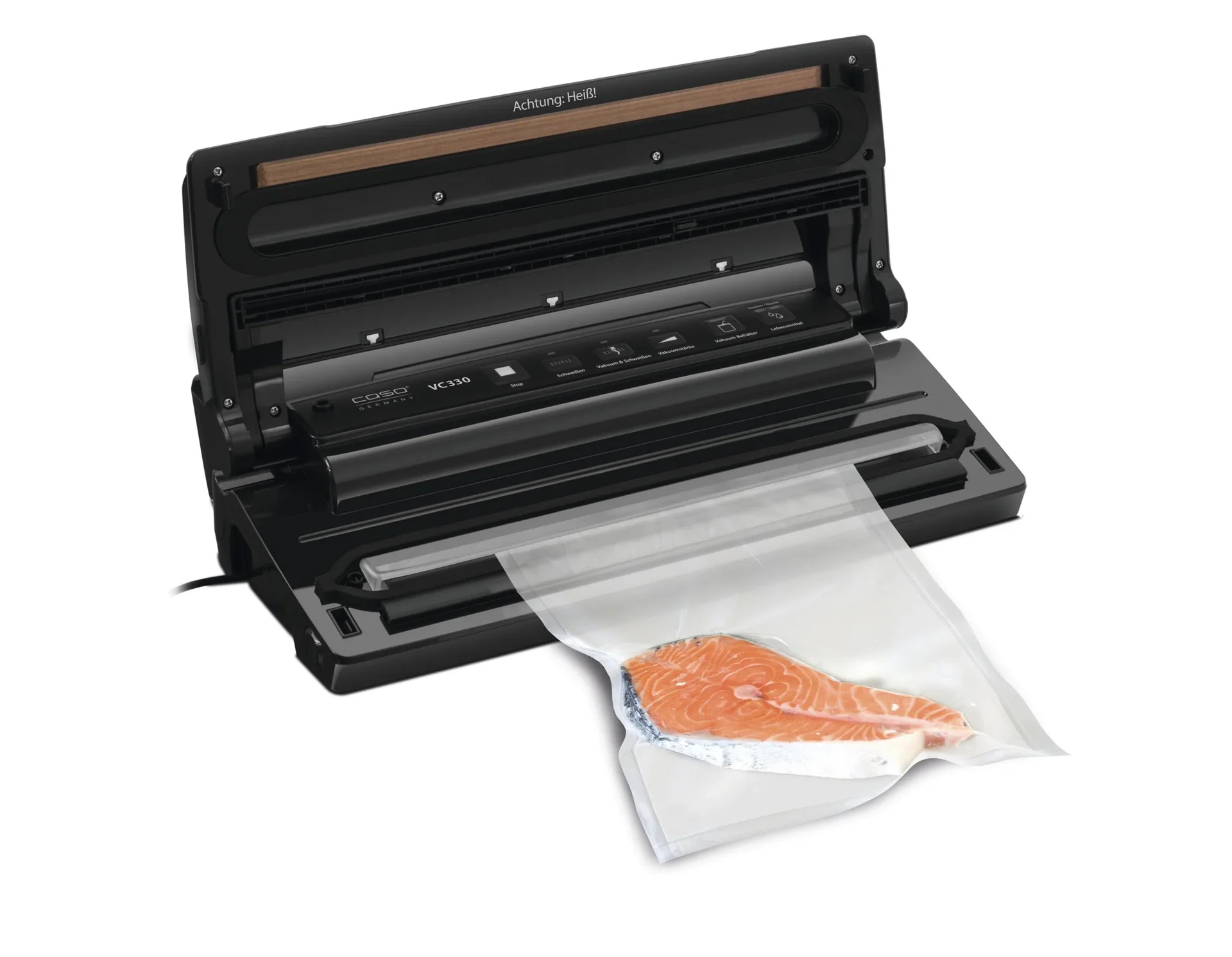 Vakuumierer Edelstahl VC 330 - Mit Folienbox & Folienschneider - 2