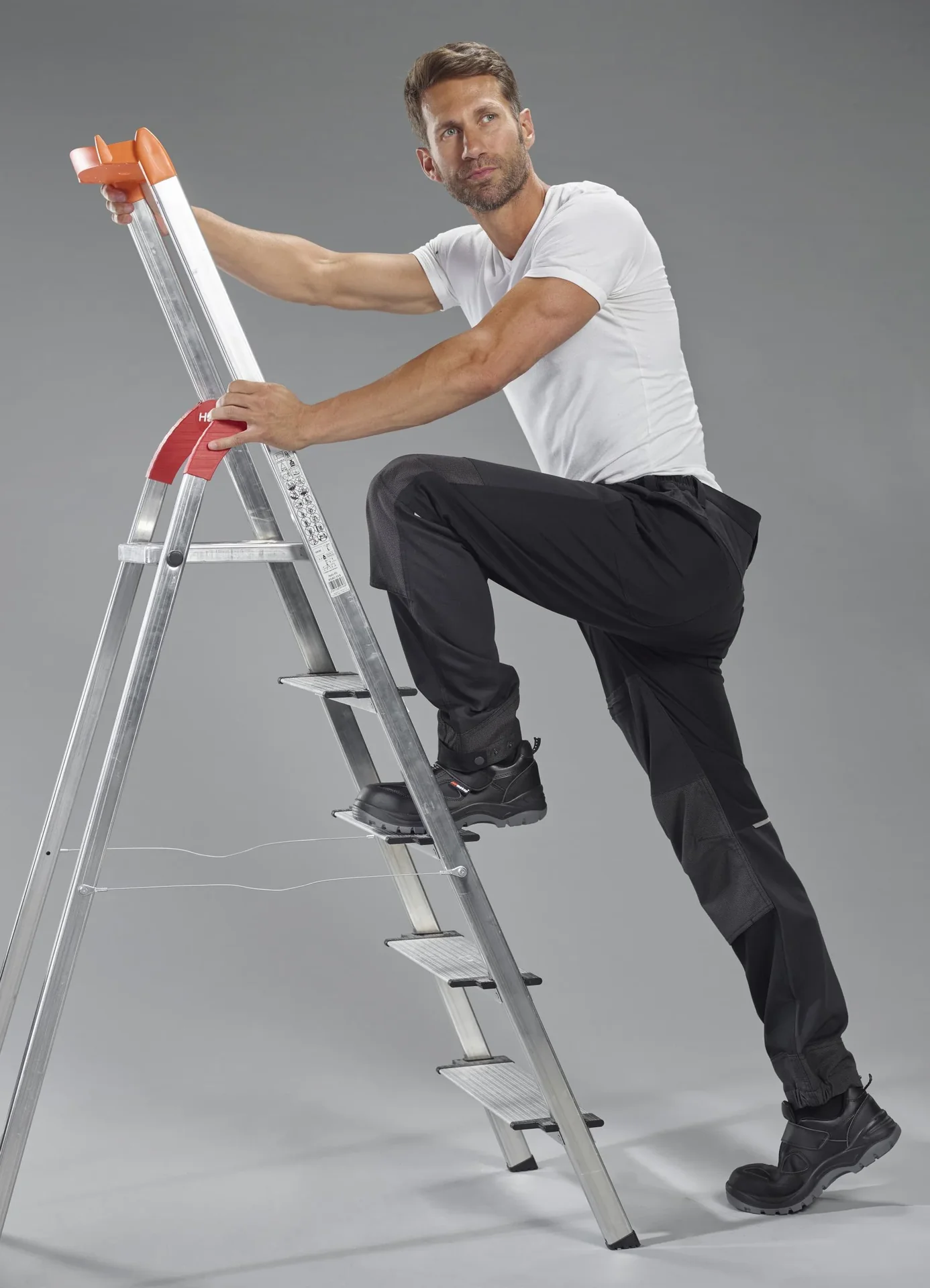 Outdoorhose Cargohose "Active", Farbe schwarz, Gr. 48 - 3