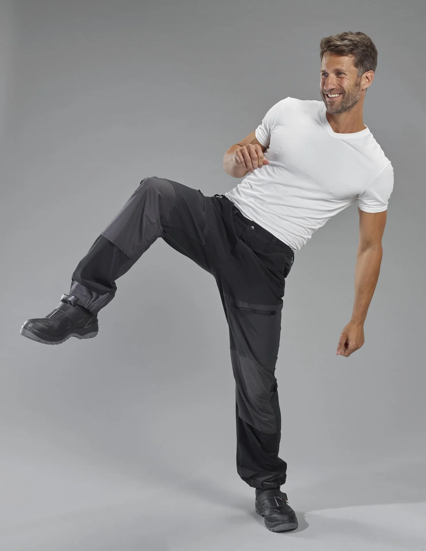 Outdoorhose Cargohose "Active", Farbe schwarz, Gr. 48 - 5