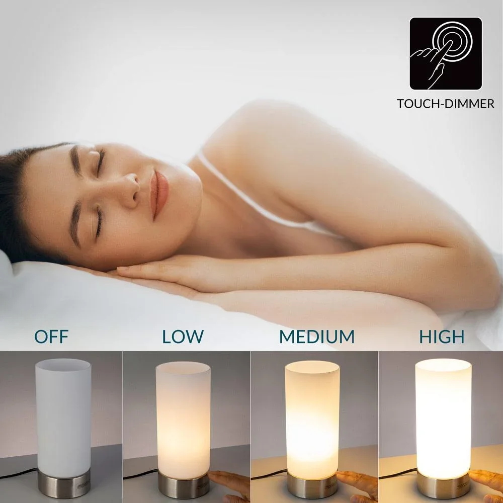 Tischleuchte Lumo - 2er-Set - Weiß - 1