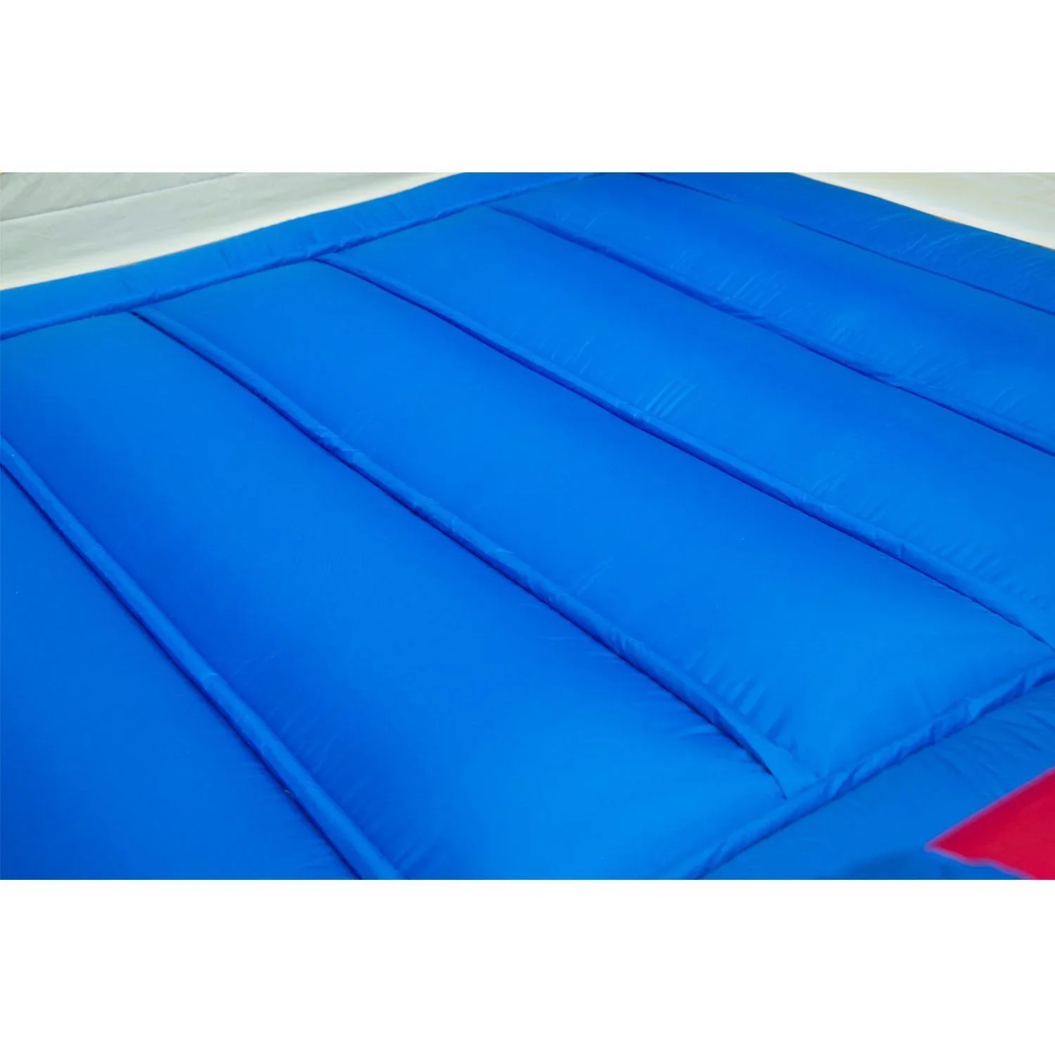 Hüpfburg XXL mit Rutsche Spielburg aufblasbar bunt (366 x 274 x 183 cm) - 5