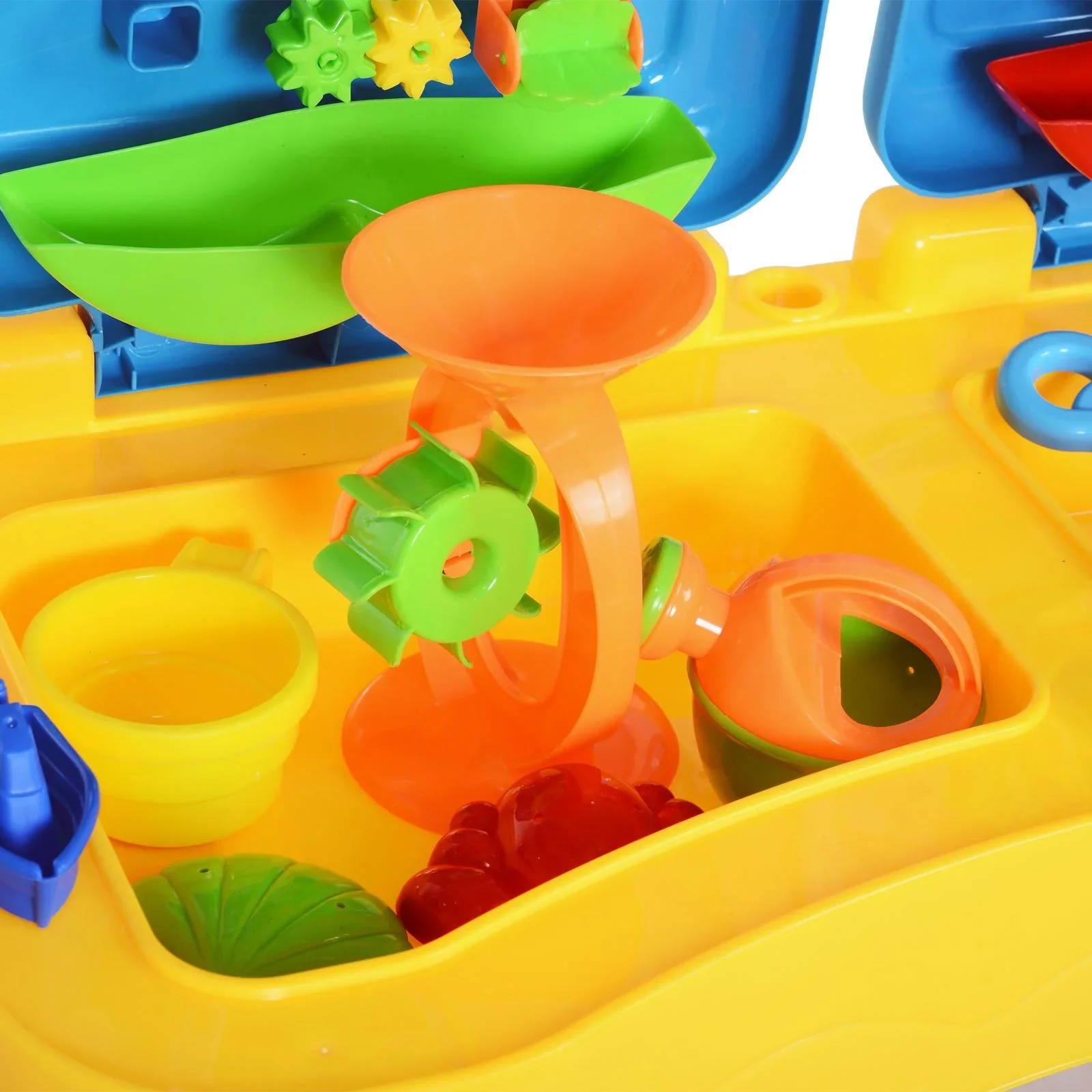 Kinder Sandkastentisch mit 31-tlg, Zubehör - 4