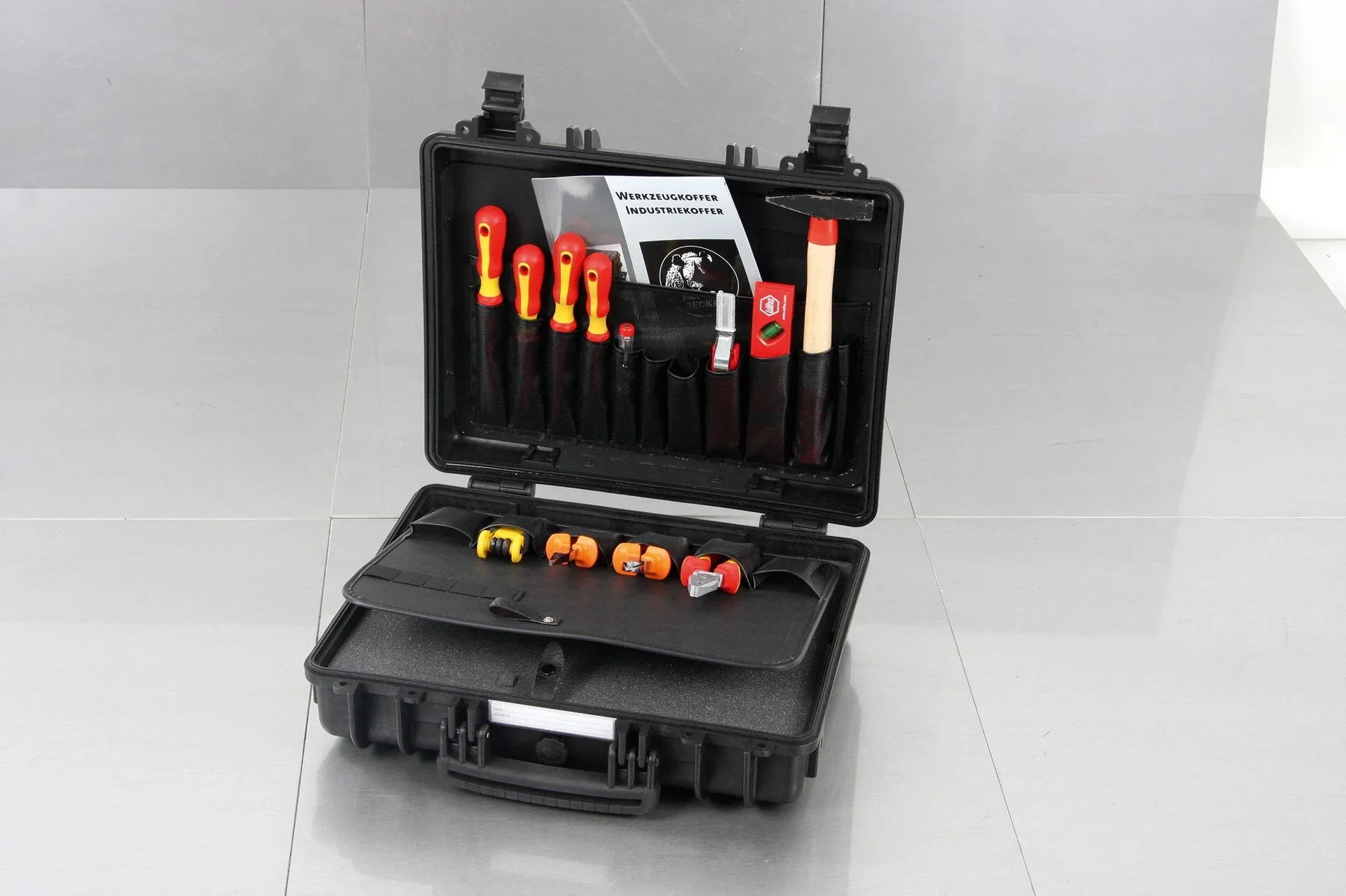 Werkzeugkoffer "Solid", wasserdicht, Außenmaße: 474 x 415 x 149 mm - 0