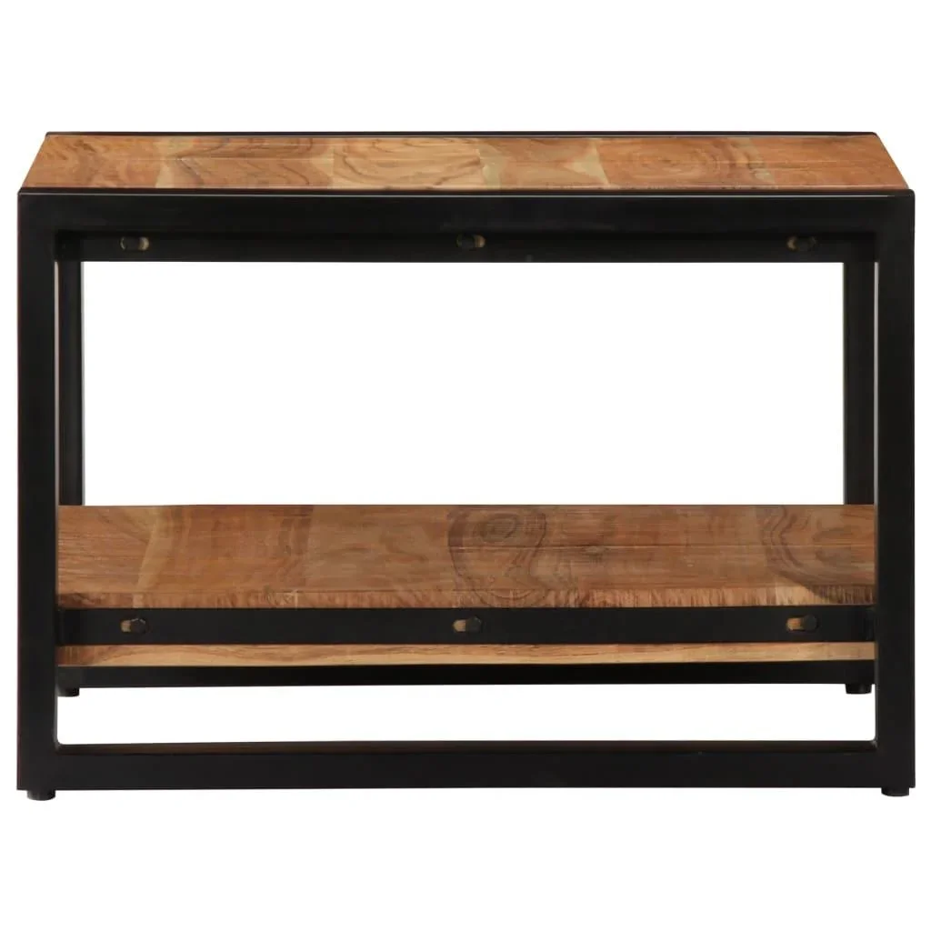 Couchtisch 60x60x40 cm Akazienholz massiv - 2
