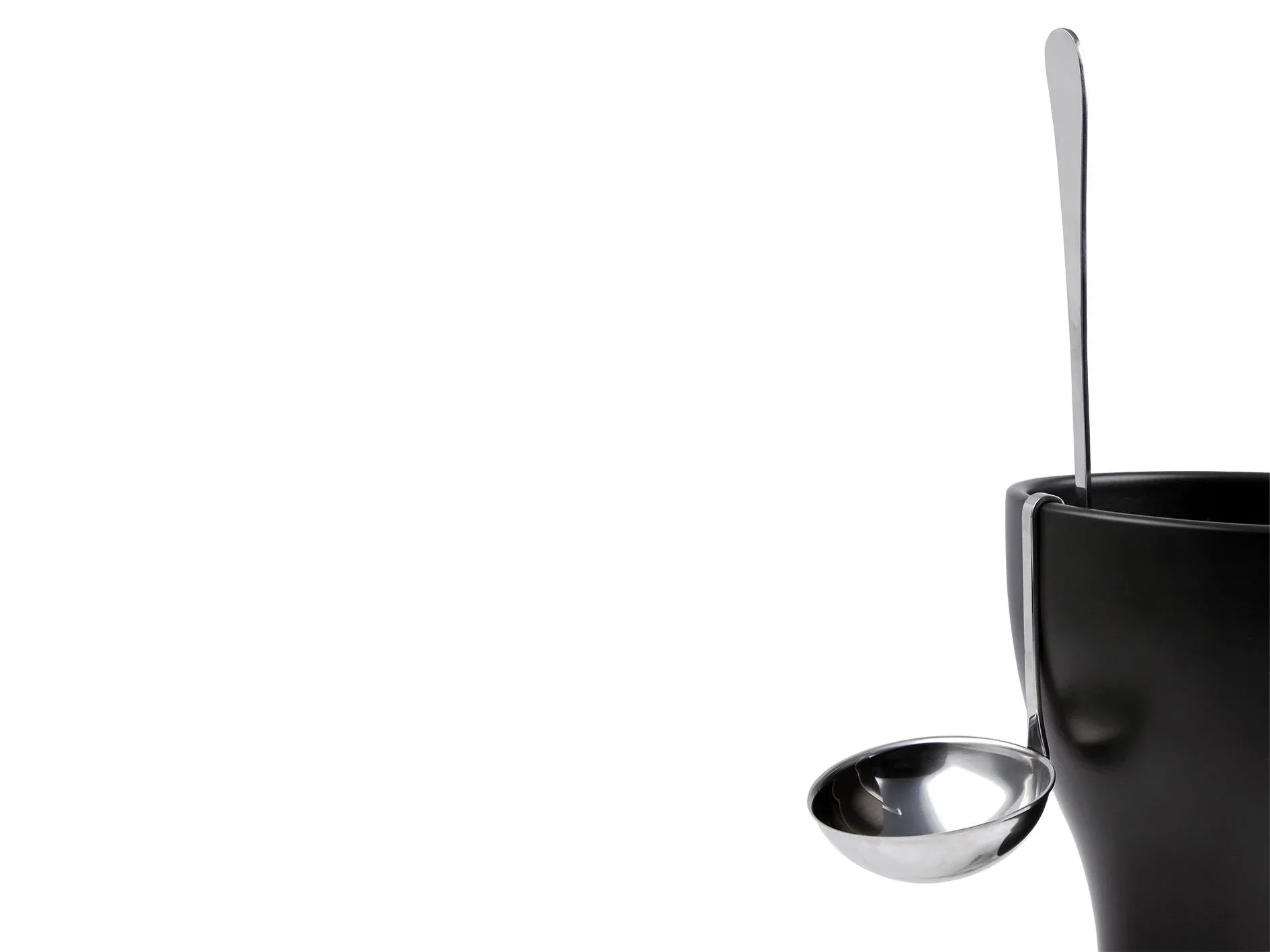 Servierkelle, Suppenkelle zum Einhängen, Edelstahl, 25 cm - 0