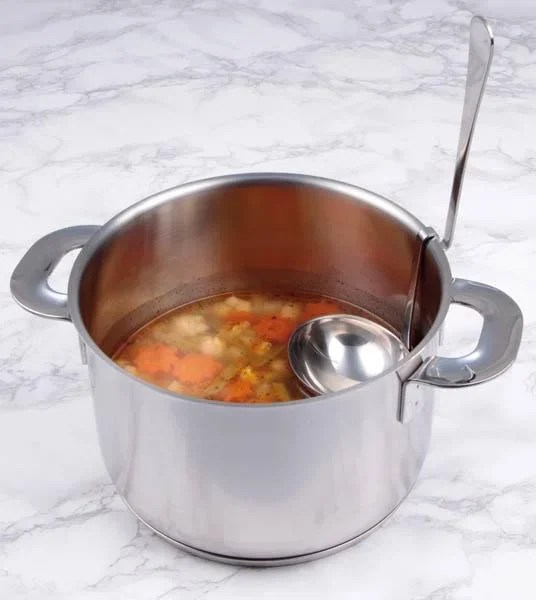 Servierkelle, Suppenkelle zum Einhängen, Edelstahl, 25 cm - 1