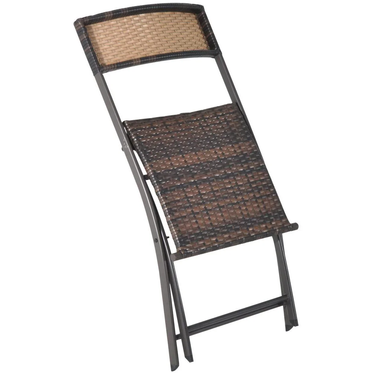 Bistroset Polyrattan 3 tlg, Sitzgarnitur Balkonset - 2