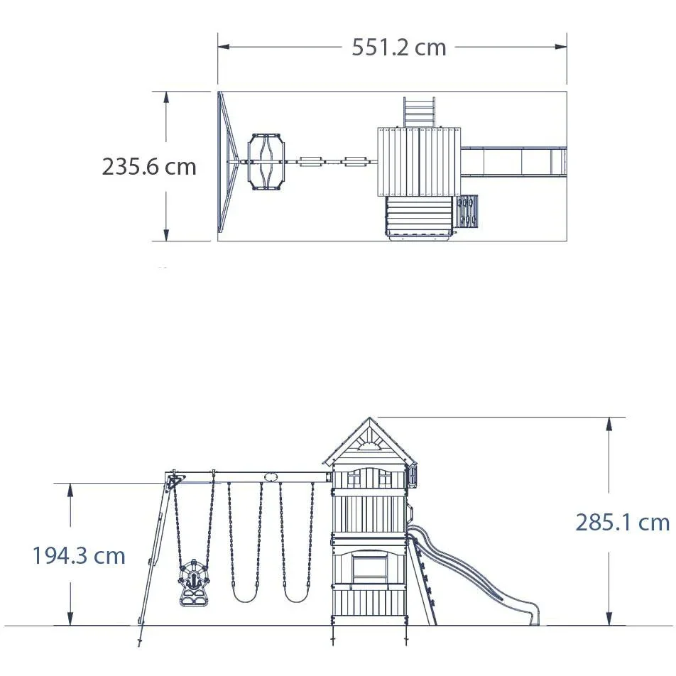 Atlantic Stelzenhäuser (inkl. Schaukels) - 7