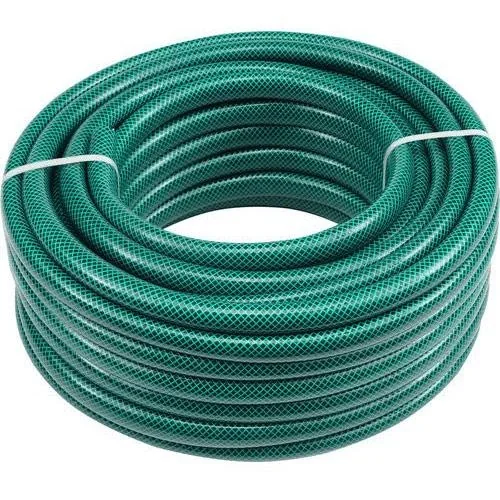 Tauchpumpenset inklusive 10 Meter Gartenschlauch mit Gartensprinkler und Anschlüssen - 0