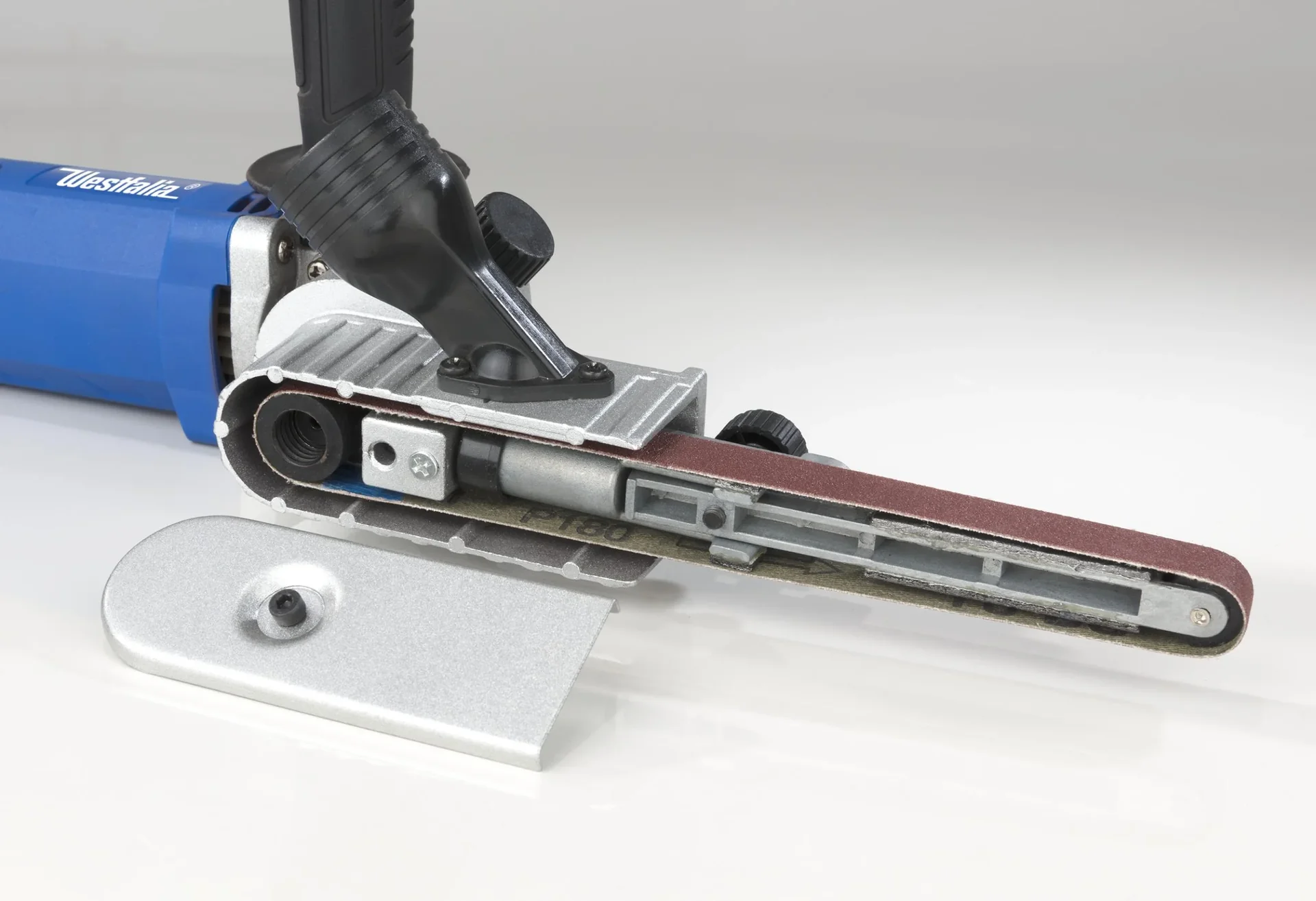 Feilenaufsatz für Winkelschleifer mit geradem und gebogenem Arm - 1