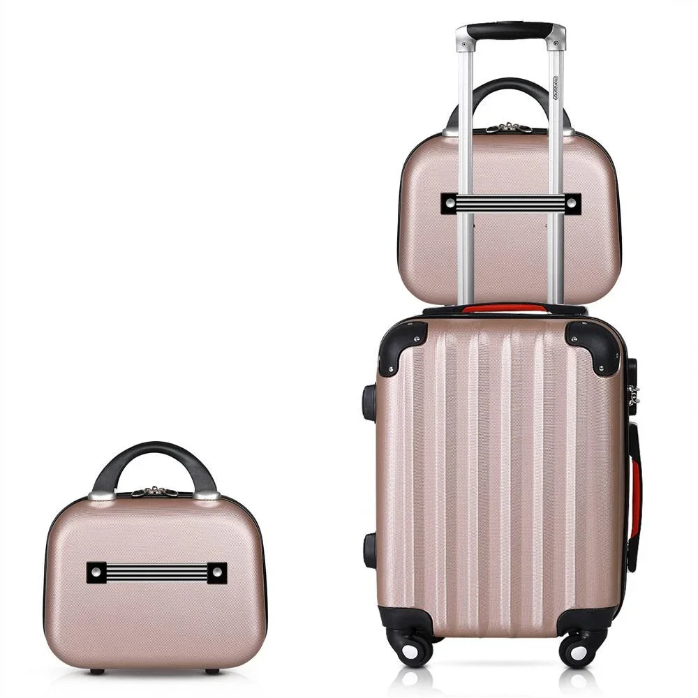 Hartschalenkoffer-Satz 4 Stück Baseline Ros" Beautycase/M/L/XL - 0