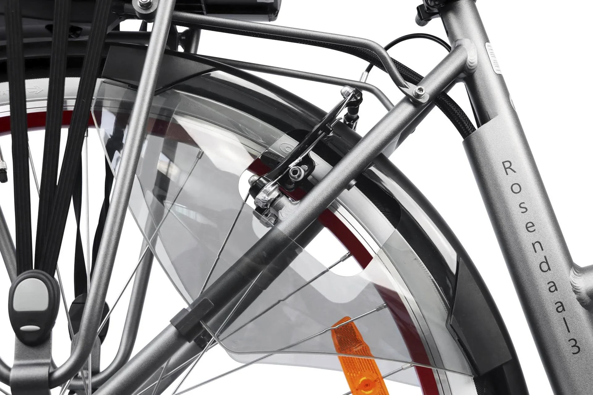Damen City E-Bike, 28 Zoll, Rahmenhöhe 50 cm, 7-Gang Nabenschaltung, grau, Rosendaal 3 Lady, 13Ah - 1