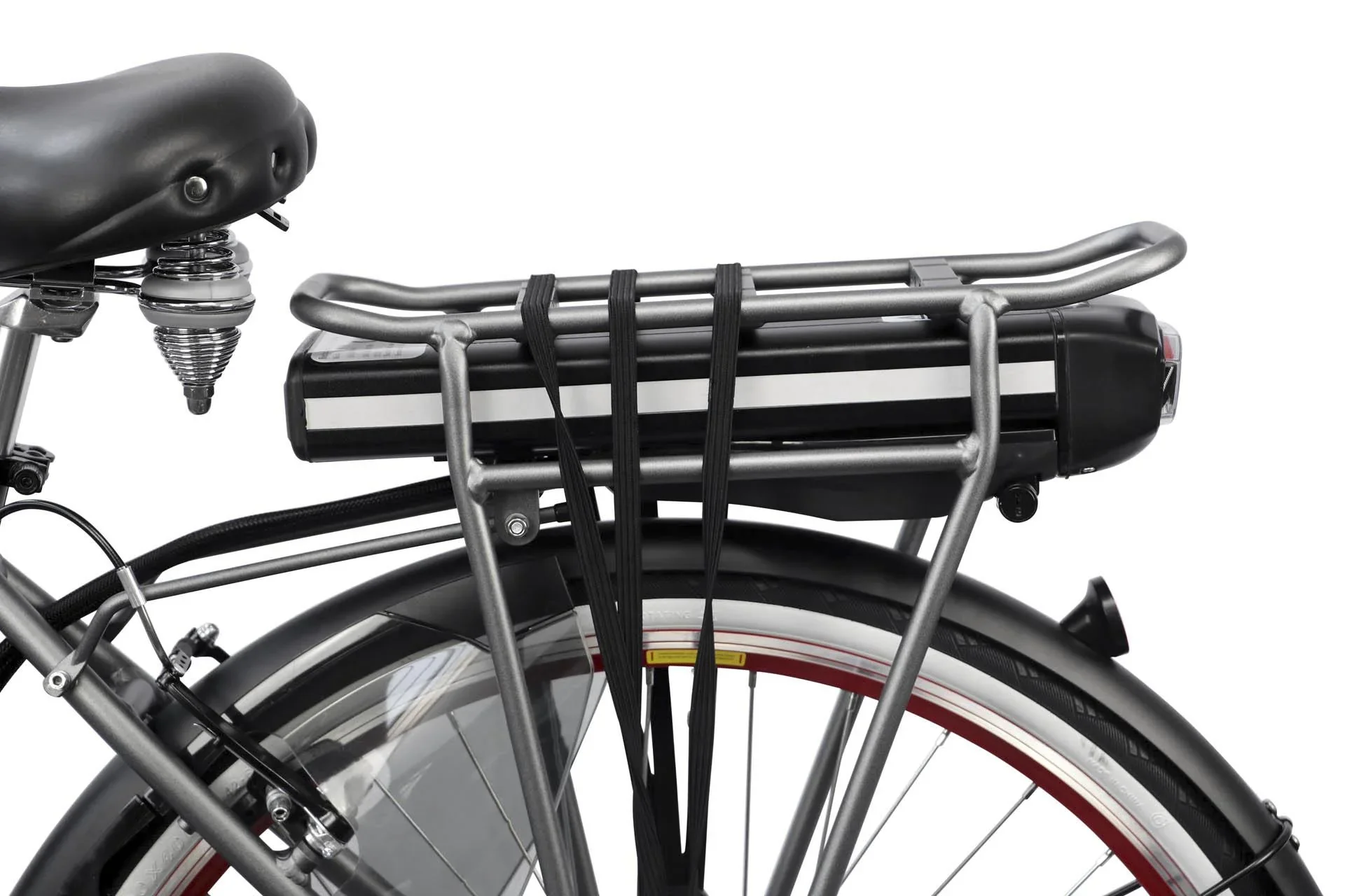 Damen City E-Bike, 28 Zoll, Rahmenhöhe 50 cm, 7-Gang Nabenschaltung, grau, Rosendaal 3 Lady, 13Ah - 5