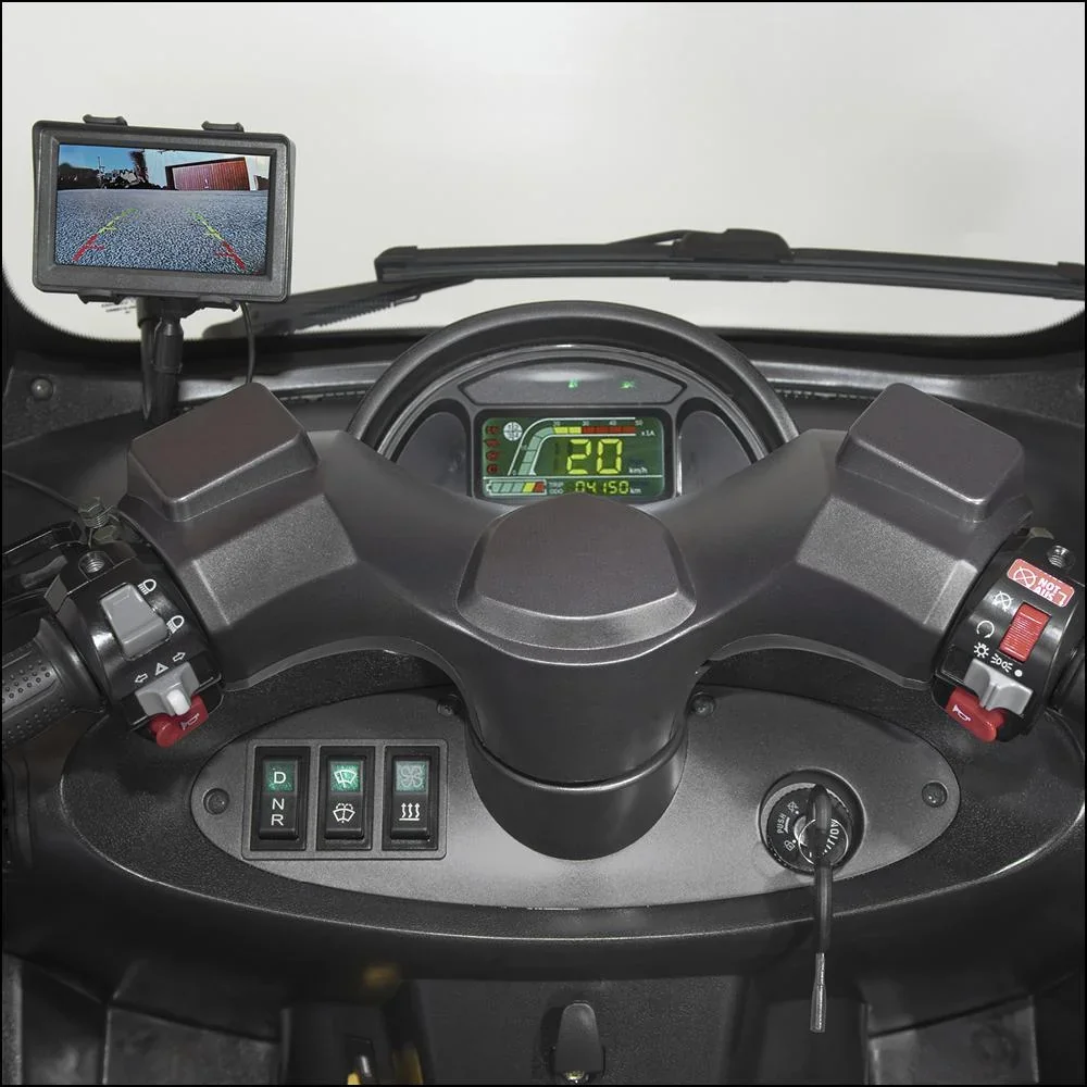 3-Rad E-Kabinenfahrzeug eLizzy Comfort 25 km/h silber inklusive Vor-Ort-Einweisung - 5