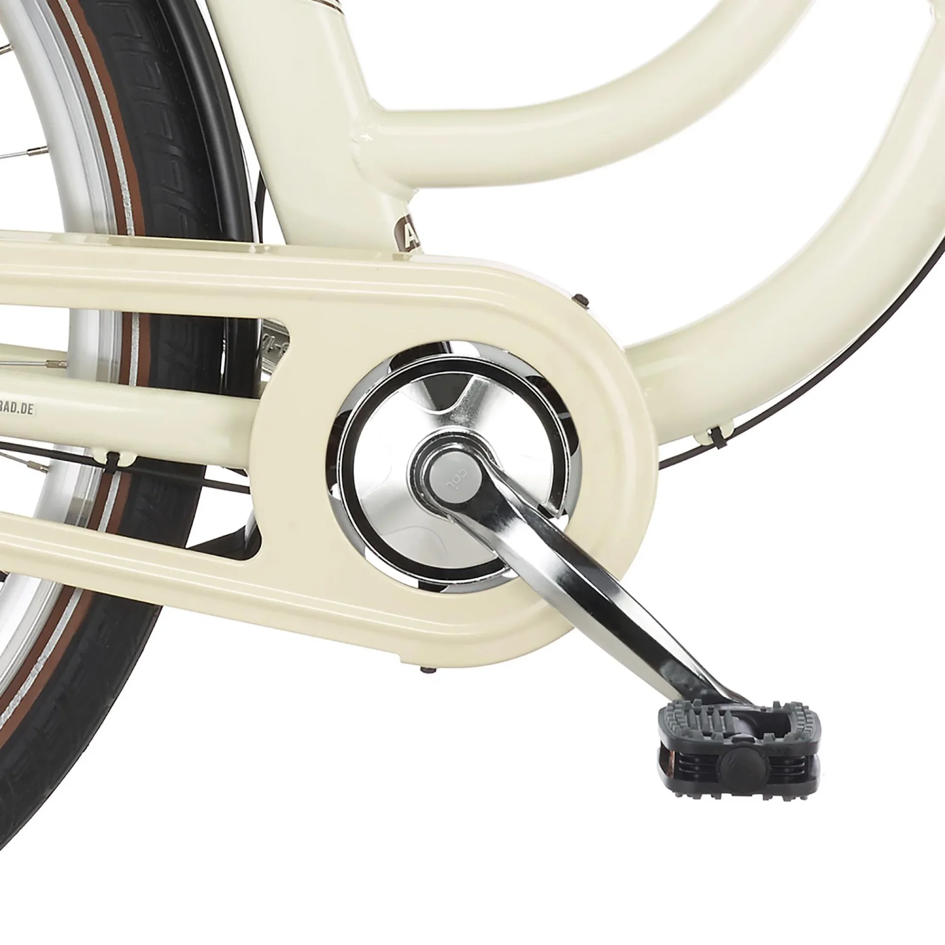 Unisex E-Bike City, 28 Zoll, Rahmengröße 48 cm, 3-Gang Nabenschaltung, Elfenbein glänzend, CITA ER1804 - 8