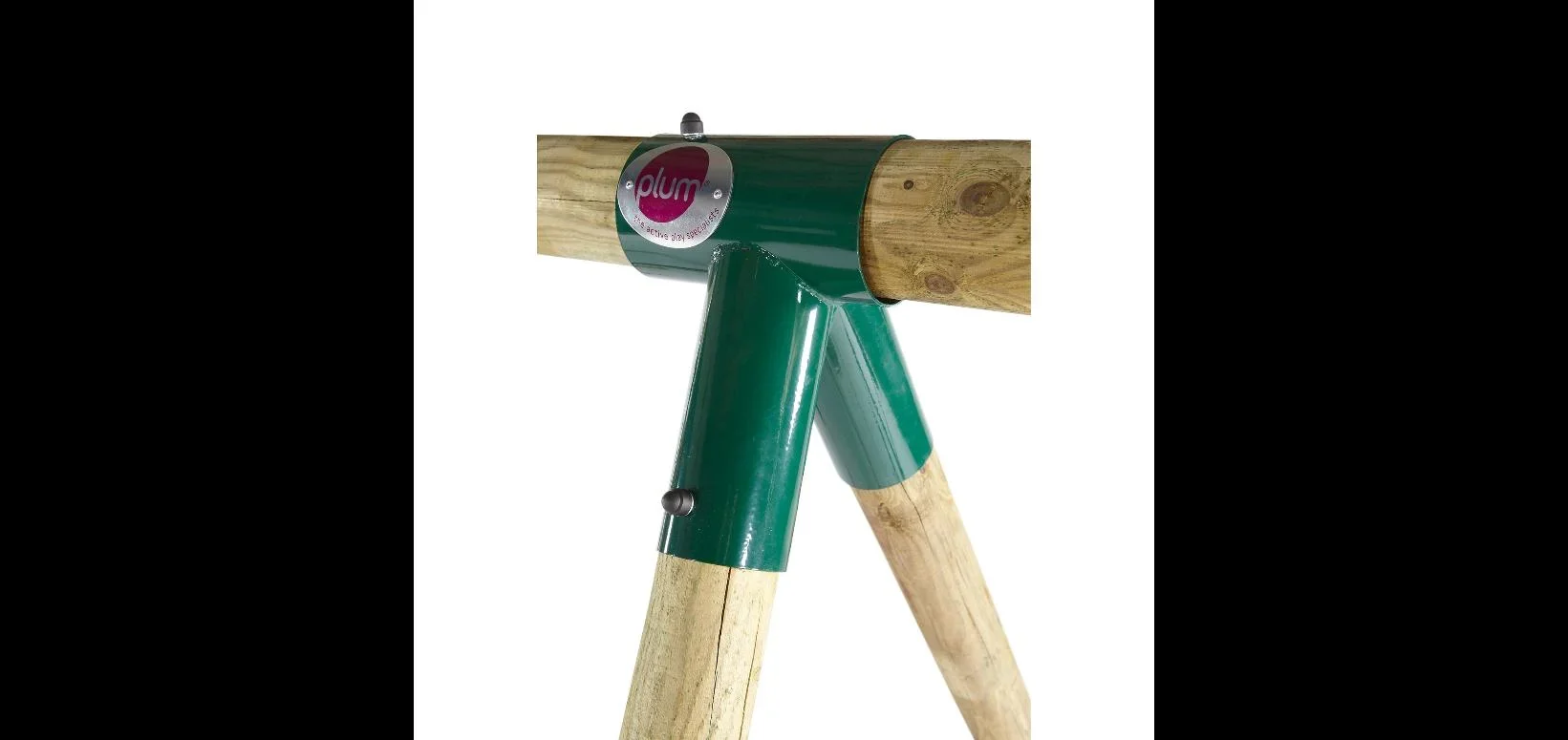 Holz Schaukel Bush-Baby, Outdoor-Einzelschaukel für Kinder aus Holz, Schaukelseile höhenverstellbar, natur - 3