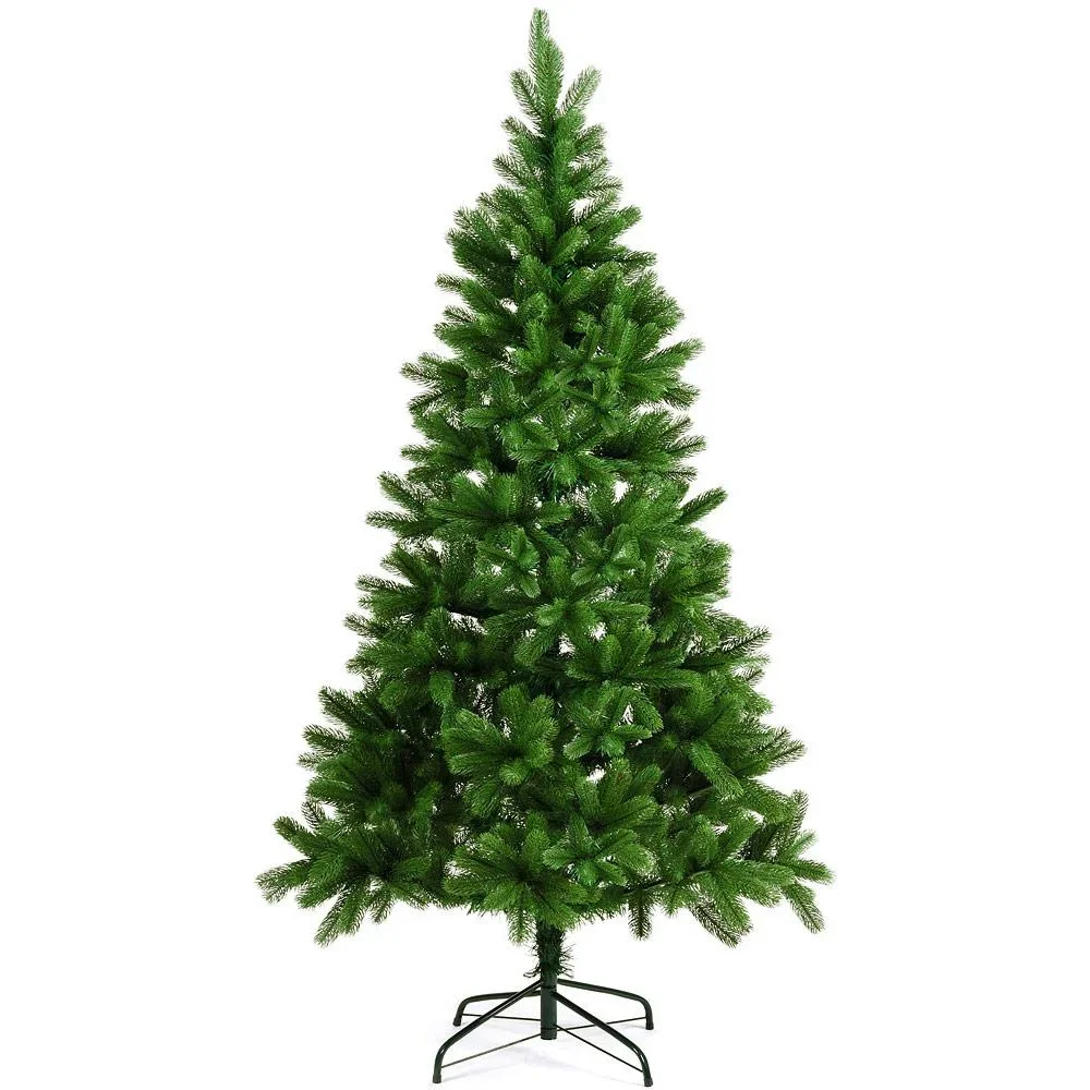 Weihnachtsbaum - PVC - 180cm hoch - ohne Beleuchtung - mit Ständer - 6