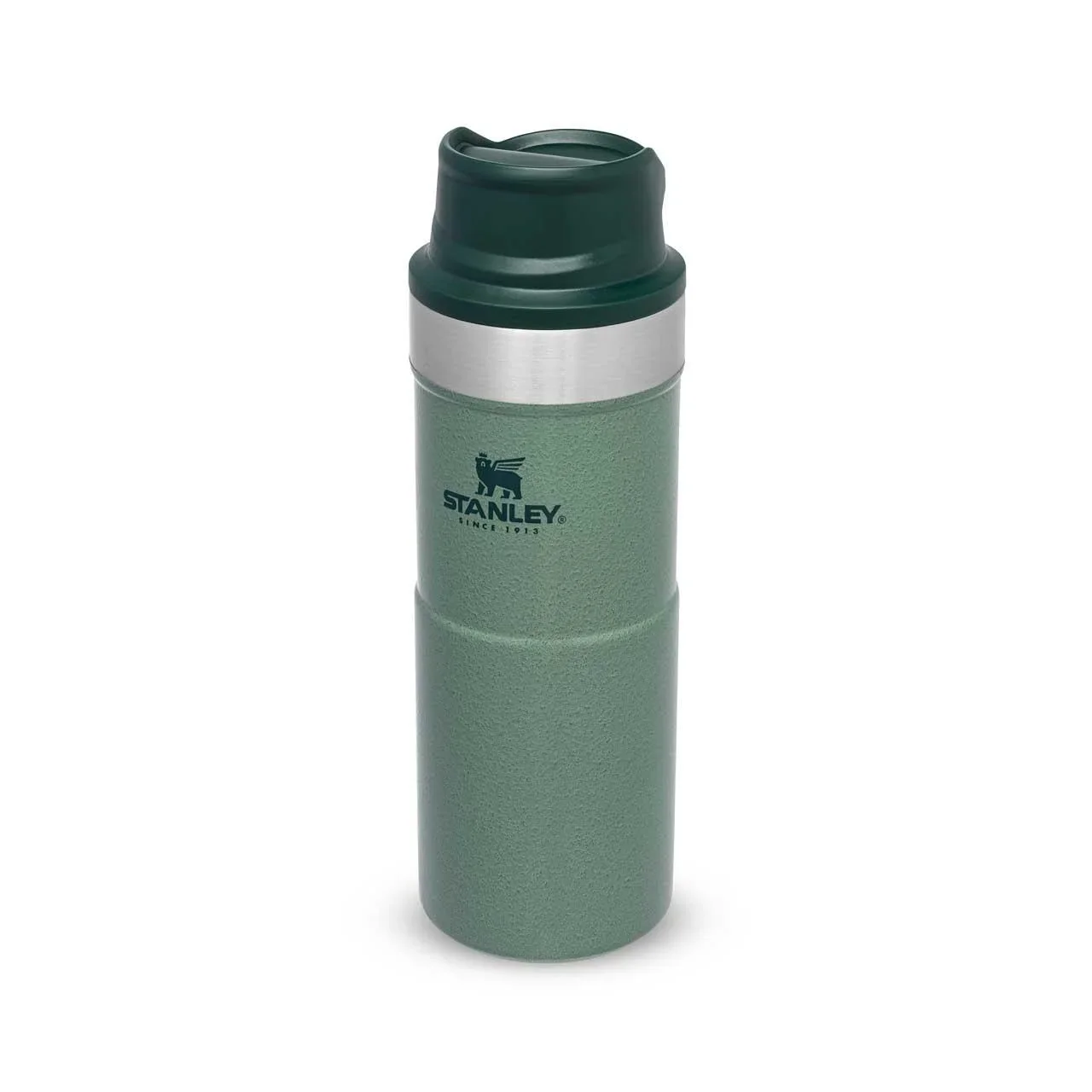 Trigger-Action Travel Mug 0,35 l, Hammertone Green, Vakuumisolierung, Einhandbedienung - 1