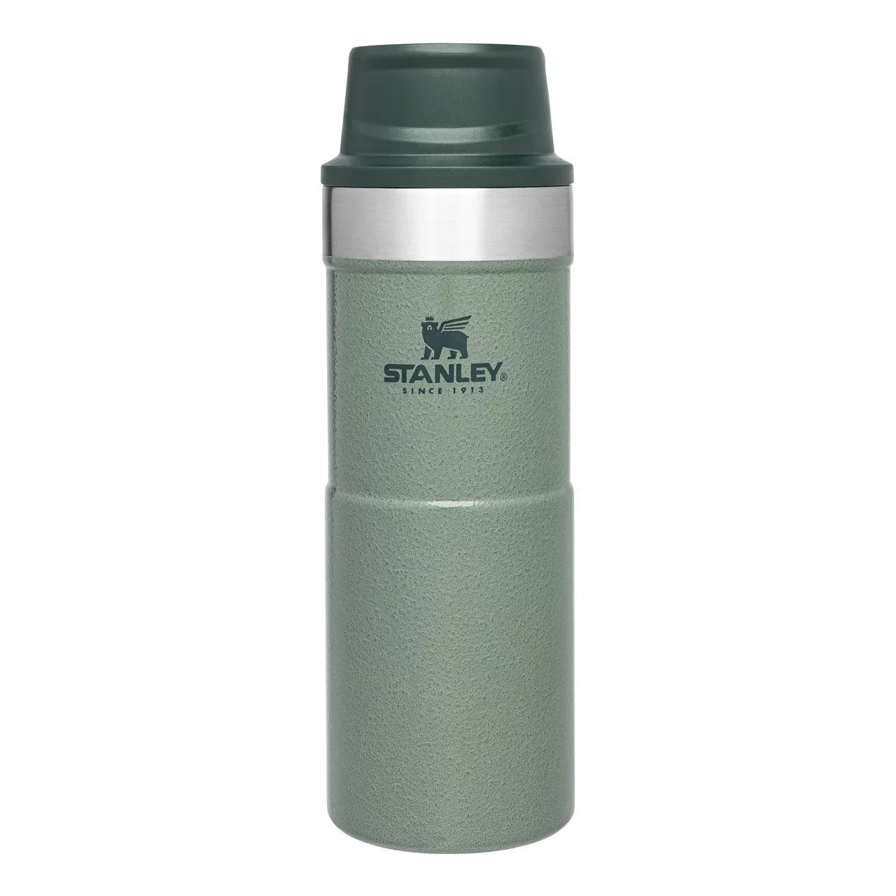Trigger-Action Travel Mug 0,35 l, Hammertone Green, Vakuumisolierung, Einhandbedienung - 4