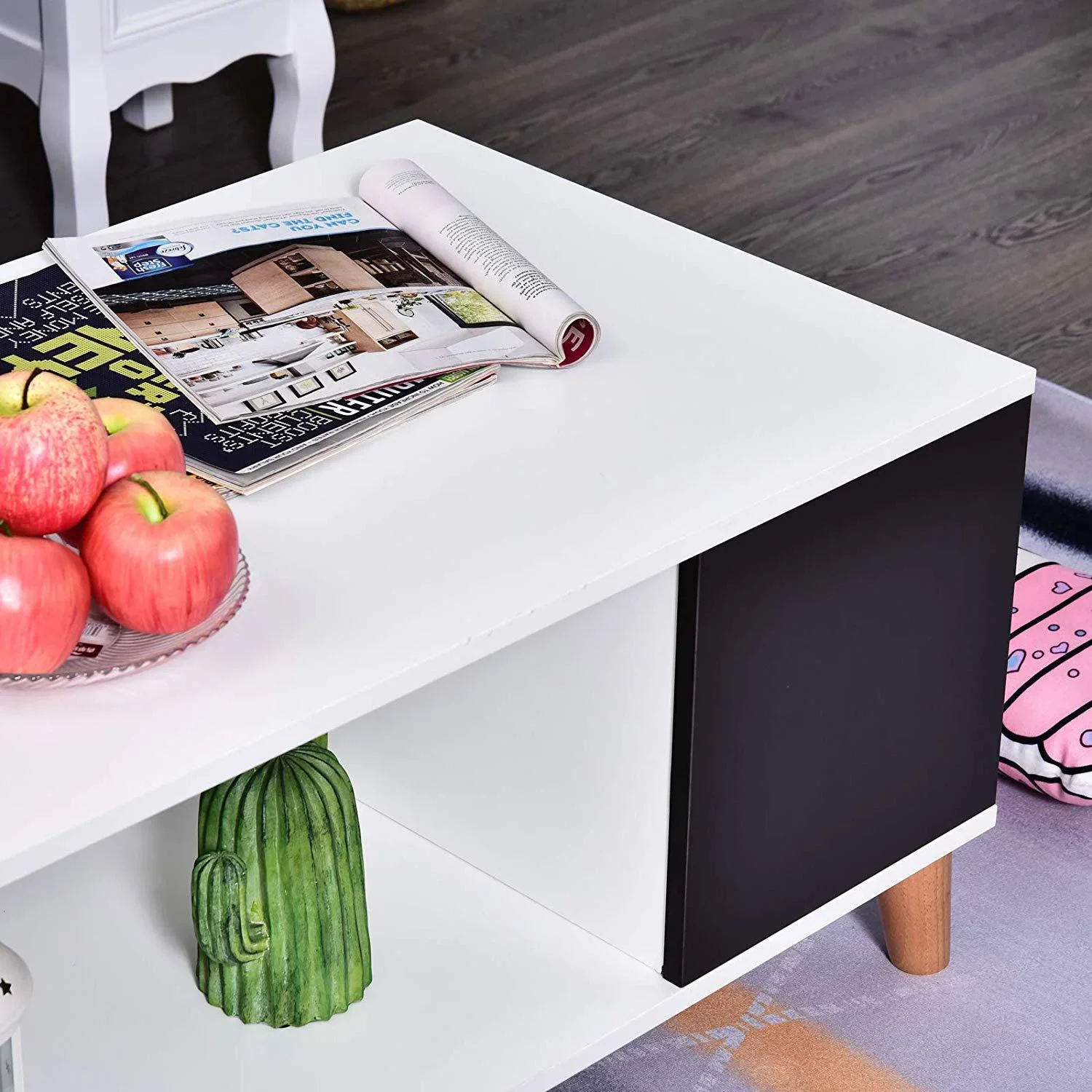 Couchtisch mit 3 Fächer - 2