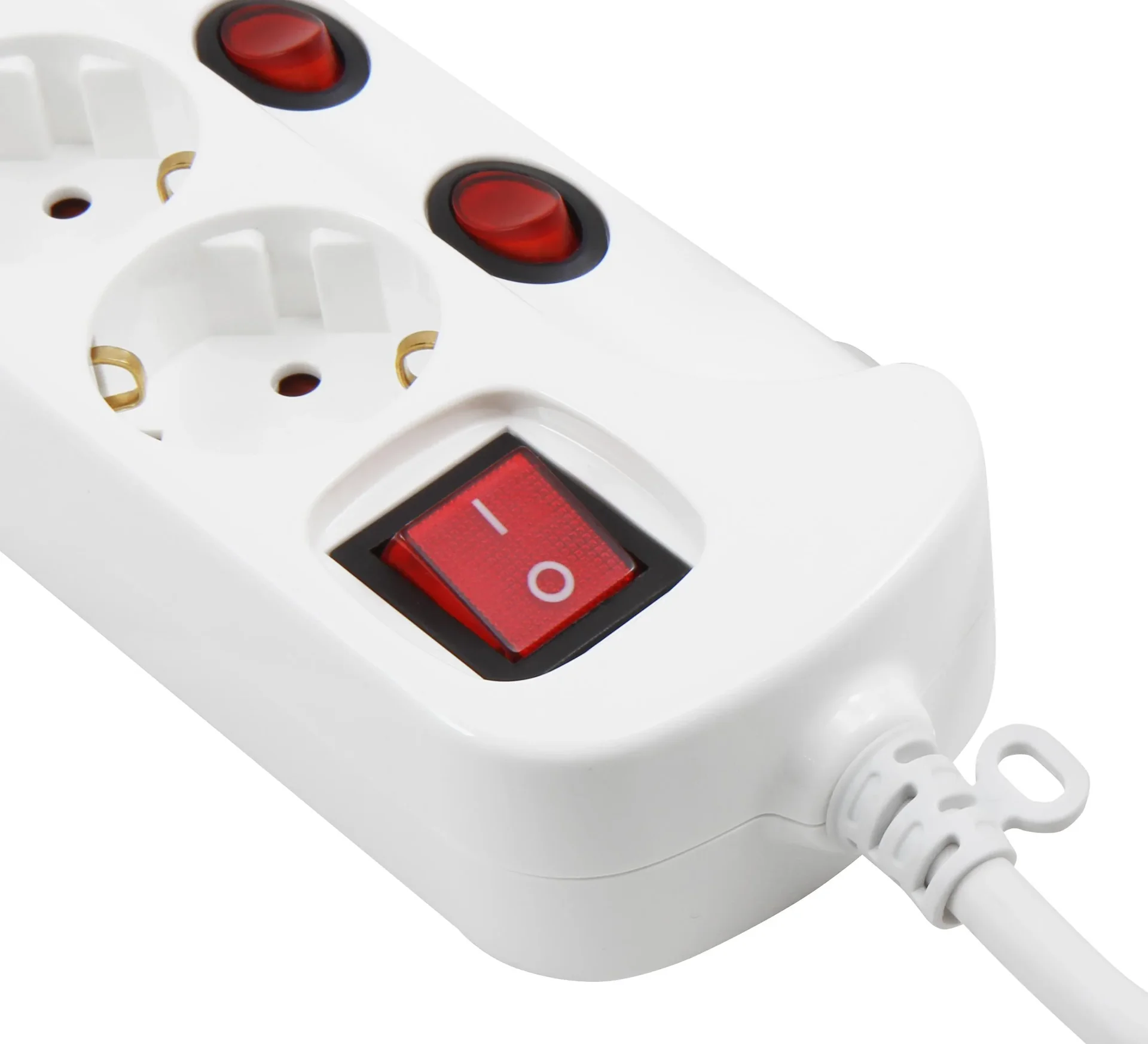 3fach Steckdosenleiste Einzelschaltung - 0