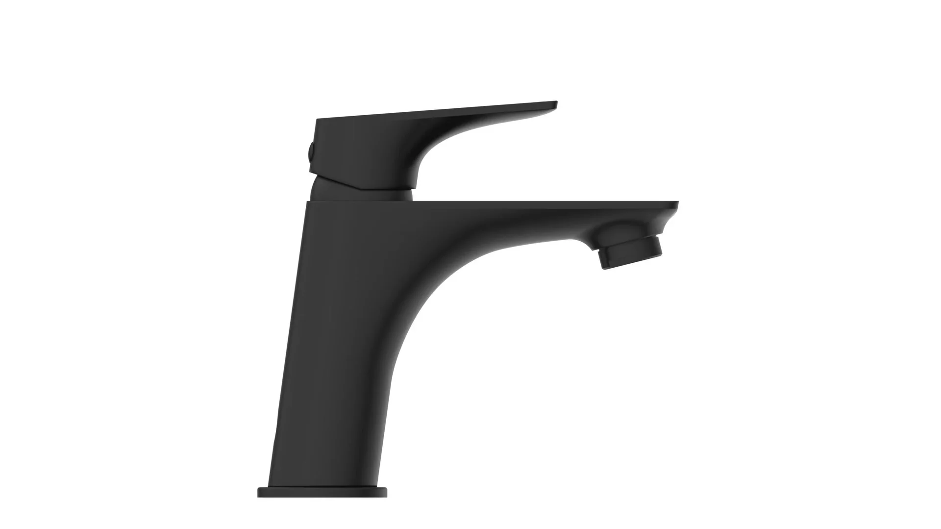 Waschtischarmatur "BOSTON", Schwarz matt - 6