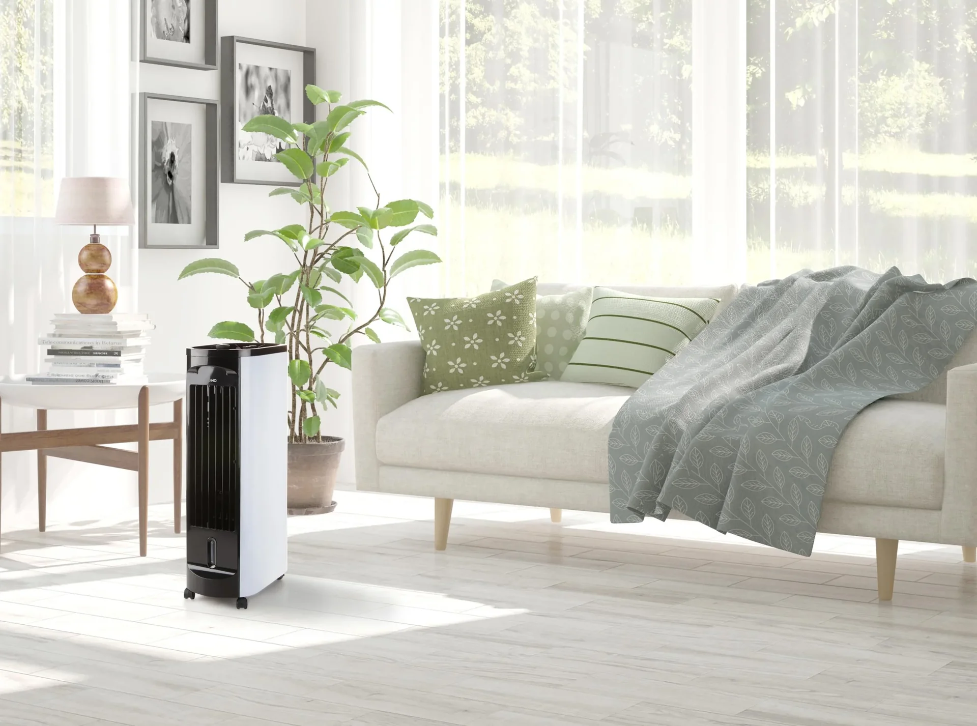 Multifunktionaler Luftkühler, Ventilator und Luftbefeuchter mit Timer - 5