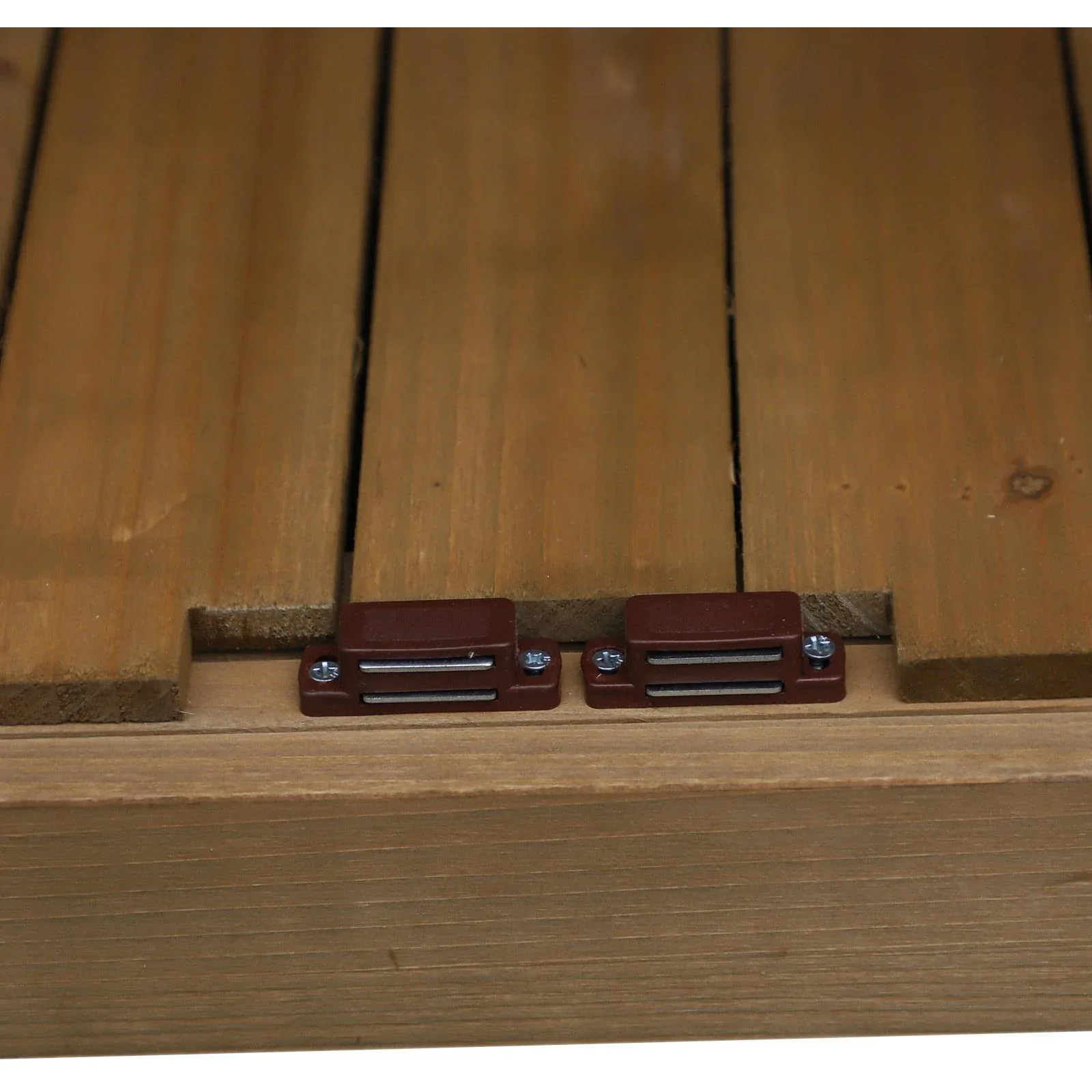 Gartenschrank mit Lamellentüren - 0