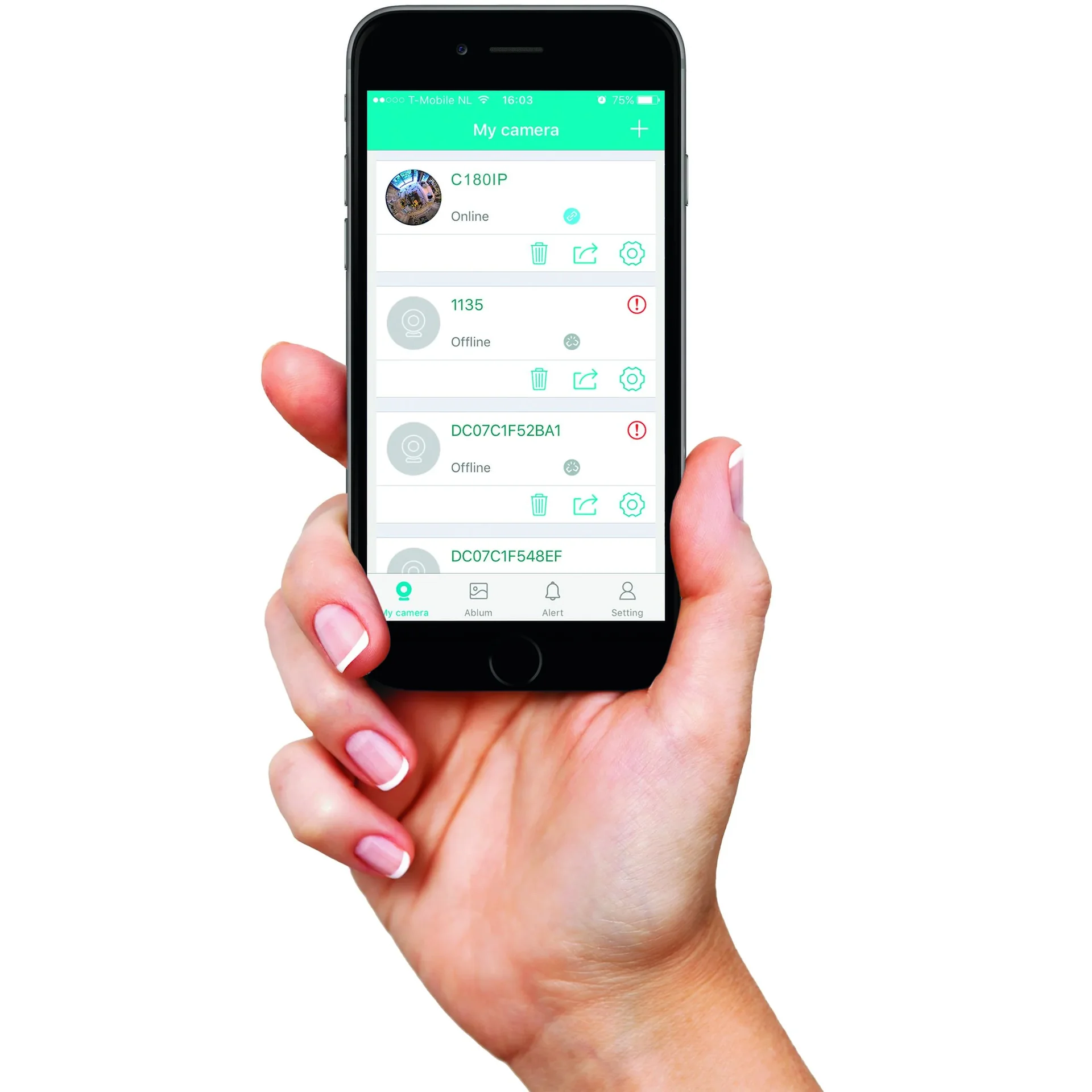 HD IP Kamera mit Schwenkfunktion 360° und Nachtsicht - 3