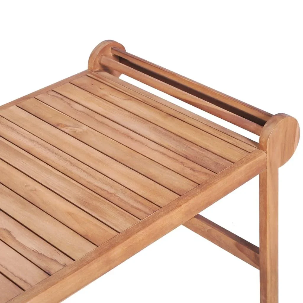 Couchtisch 100x50x45 cm massiv Teak - 3