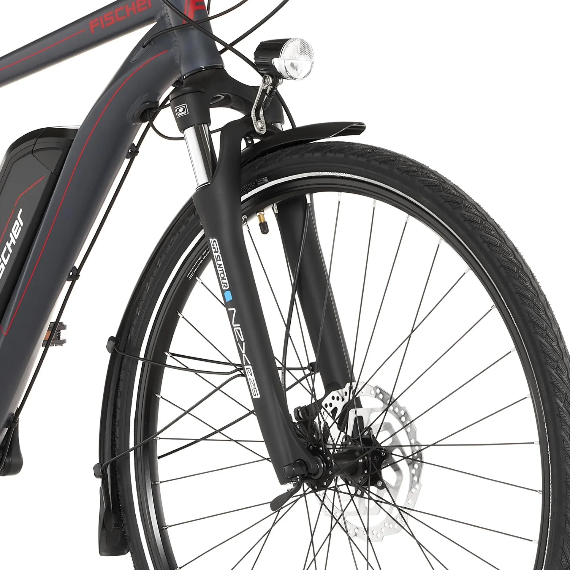 Herren E-Bike Trekking, 28 Zoll Rahmengröße 50cm, 8-Gang Kettenschaltung, anthrazit matt, VIATOR 1.0 - 3