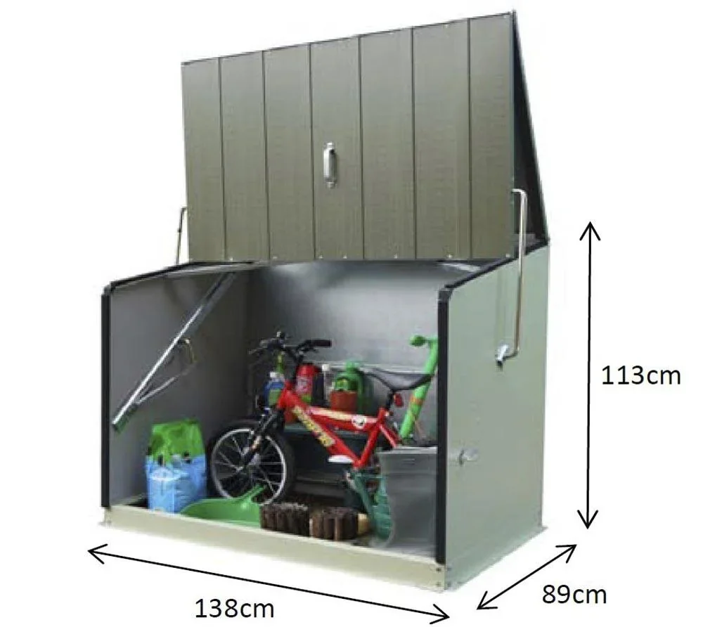 Geräte- und Aufbewahrungsbox Stowaway anthrazit - 1