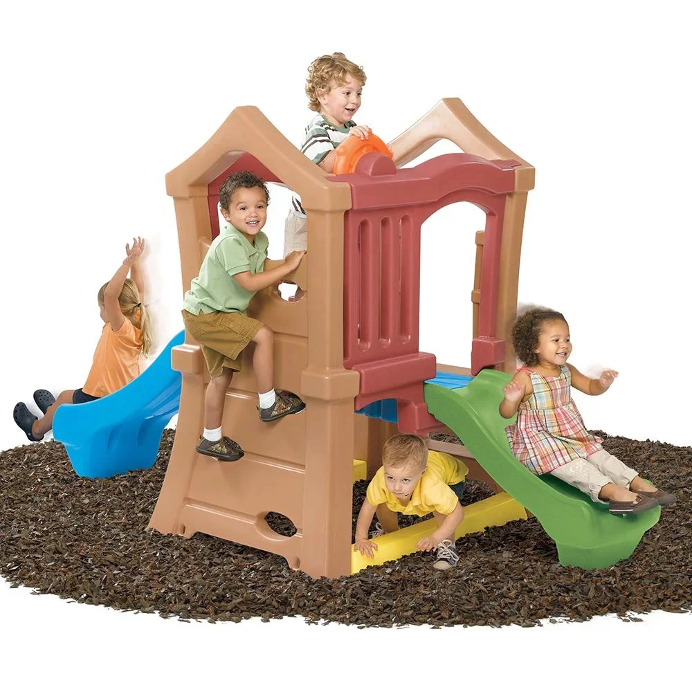 Spielen Up Doppel Slide Climber - 0