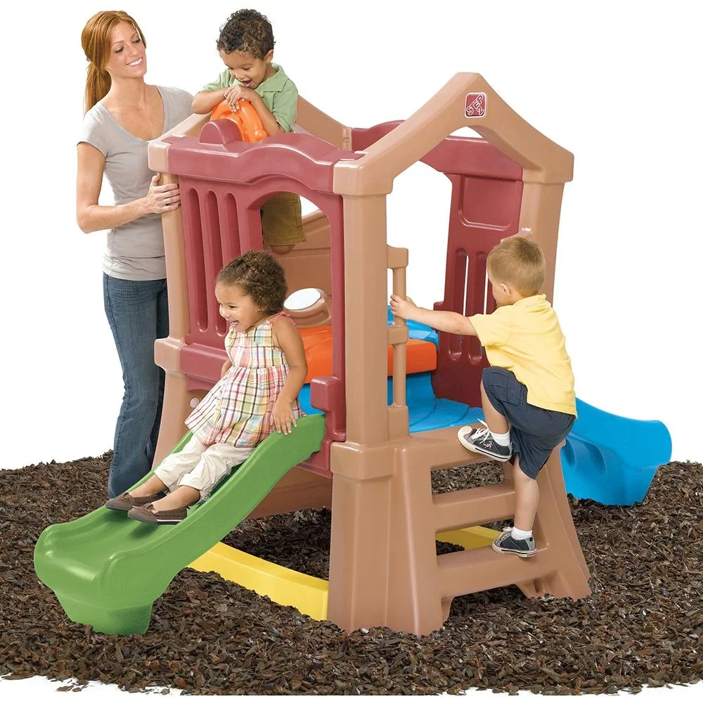 Spielen Up Doppel Slide Climber - 2