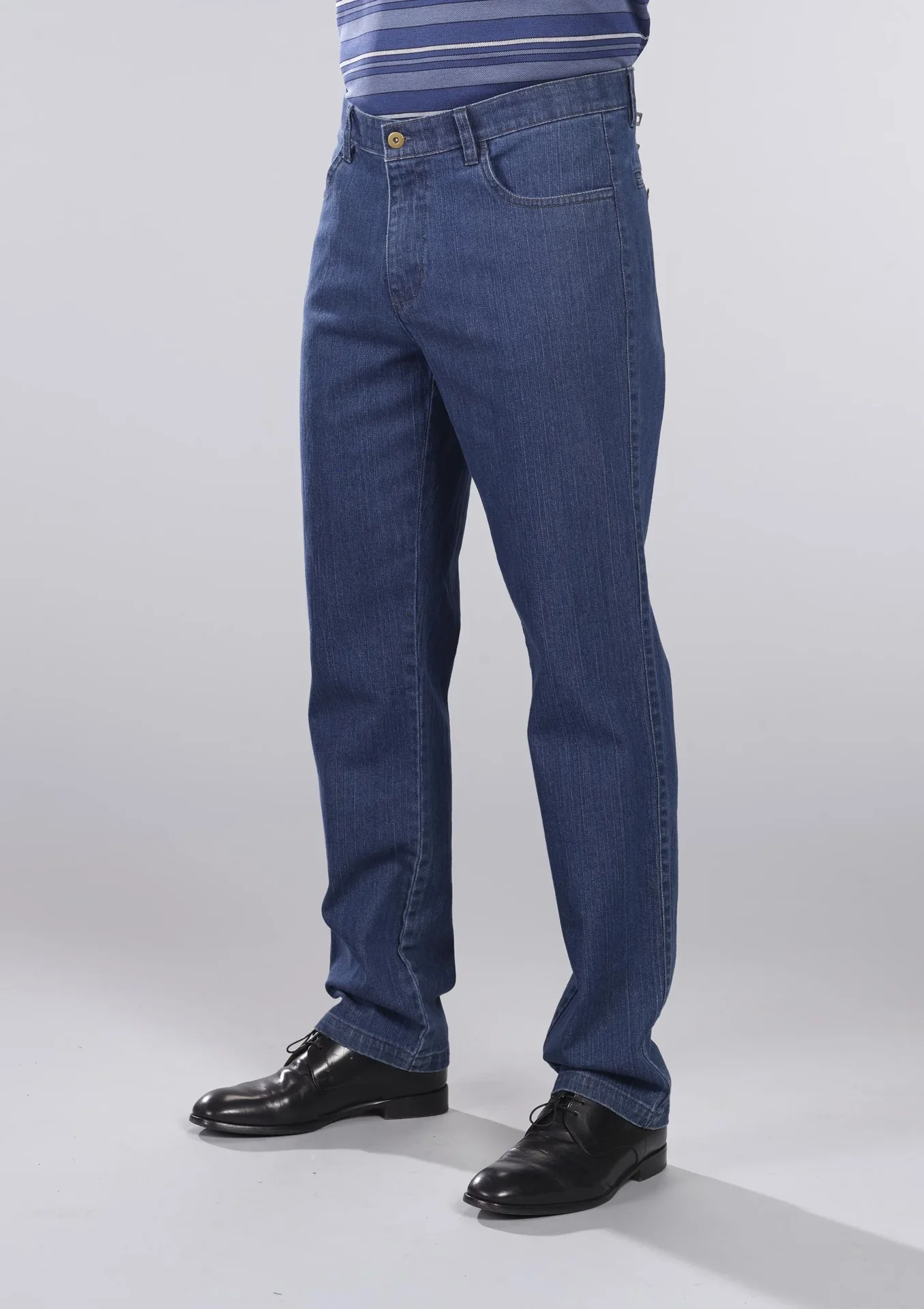 Komfortjeans, Farbe bluestone, Gr.52 - 0