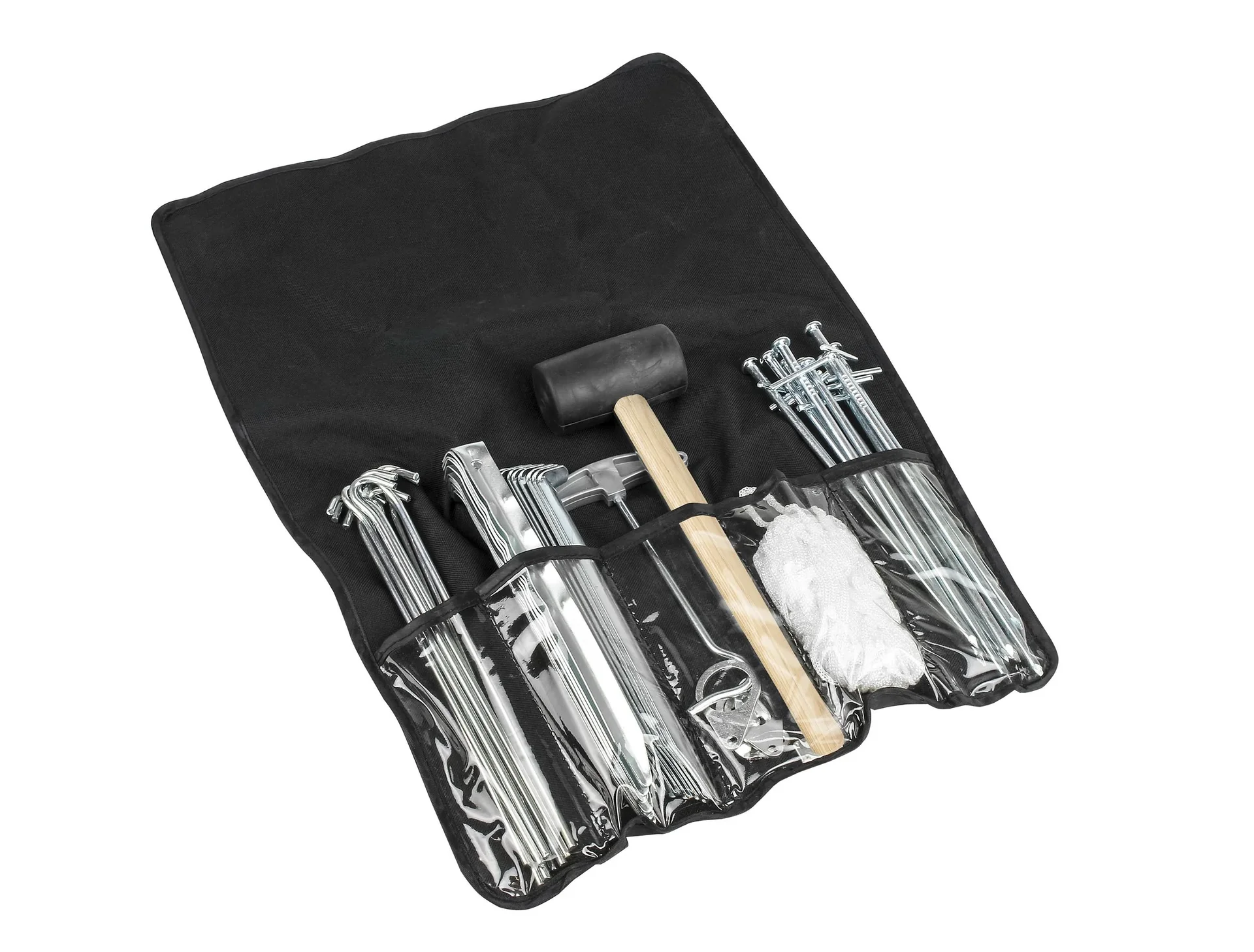 Zelt- Vorzelt Zubehör Set 48 Teile - 2