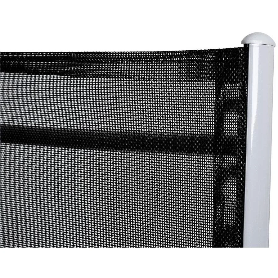 Aluminium-Gartenset Bern 6+1 Mattglas silber- Set - 3