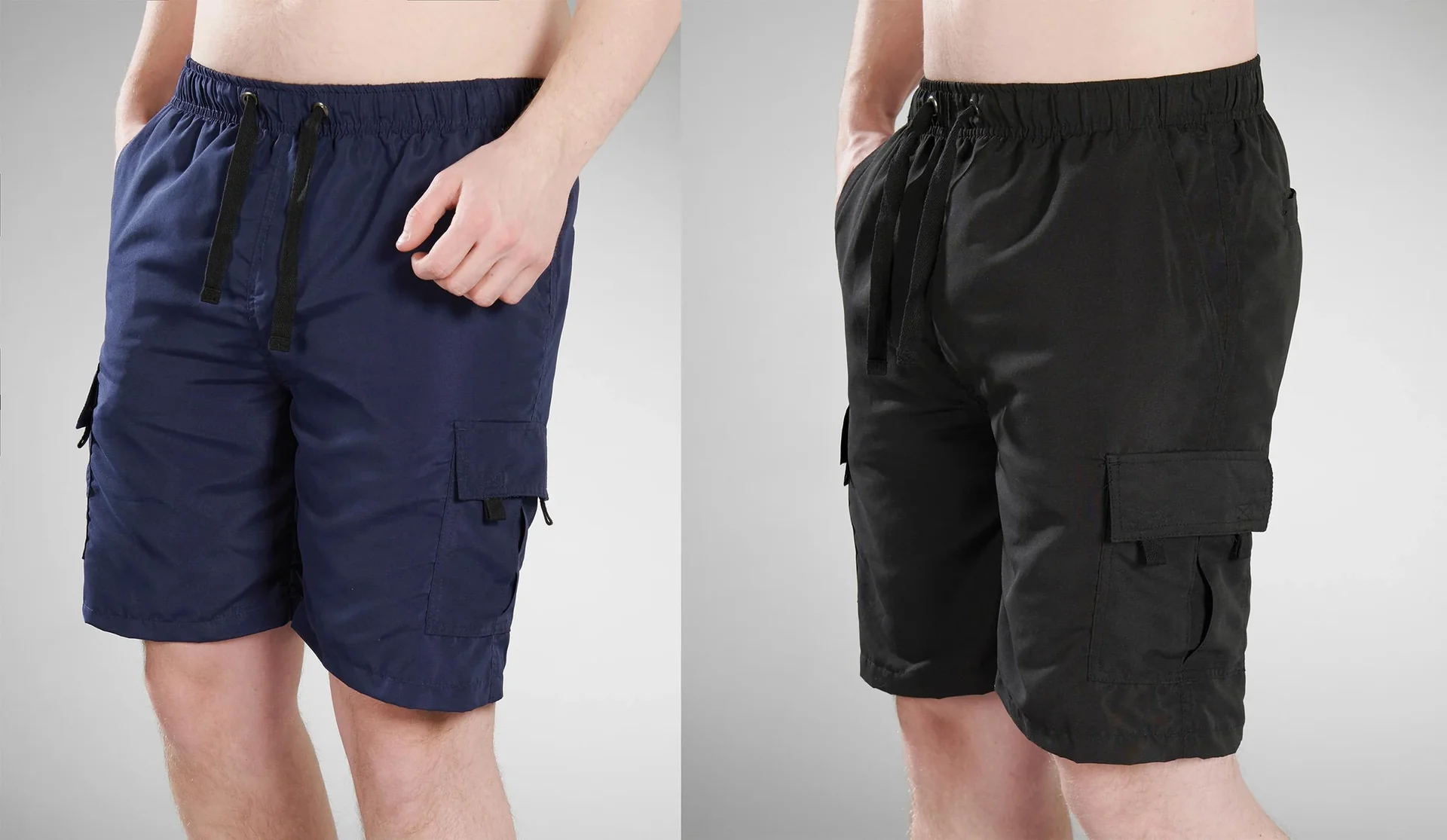 Shorts, Farbe schwarz, Gr.2XL - 0
