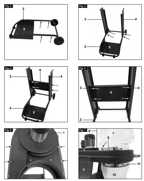 ABSAUGANLAGE HD 12 550W - 0