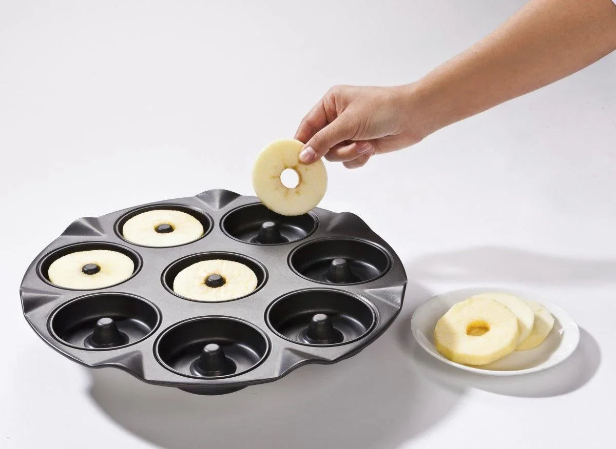 Apfelküchlein-Backblech 8-er, Ø 33 x 3 cm - 3