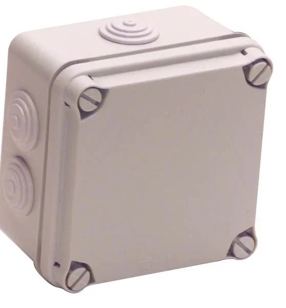 AP-FR- Abzweigkasten, IP65, grau, 108 x 108 x 64 mm - 0