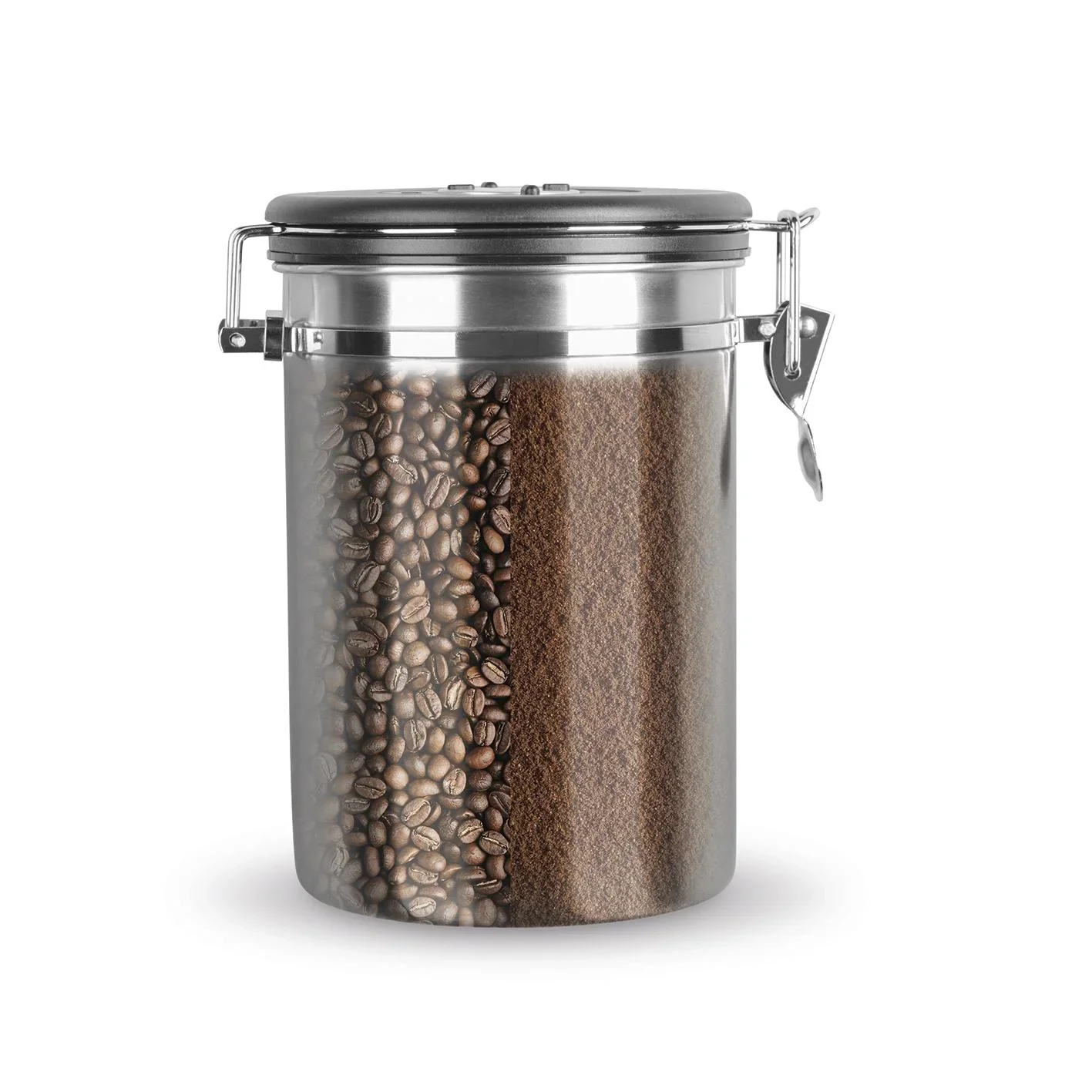 Kaffeedose Aroma-Safe, 1,9 l Edelstahl - 3